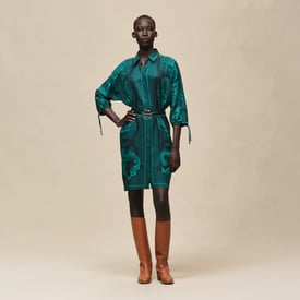 Robe Inspiration Chemise imprimé « Ferronnerie Remix »