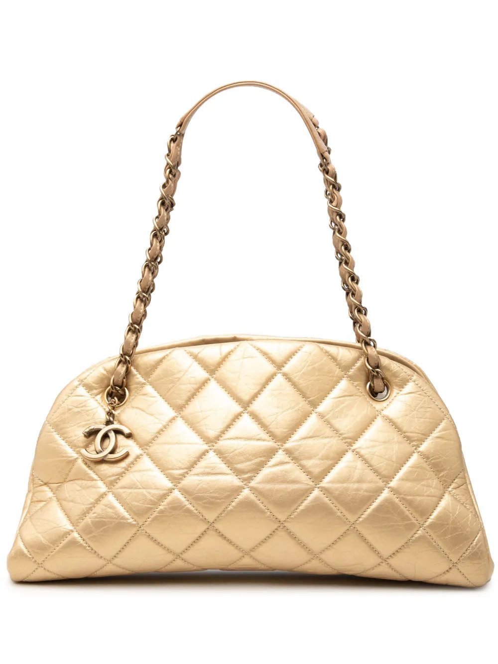 2012 Medium Aged Calfskin Just Mademoiselle Bowling Bag shoulder bag