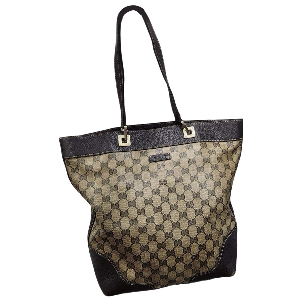 Leather tote