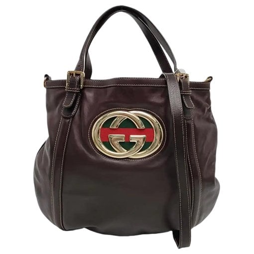 Britt leather handbag