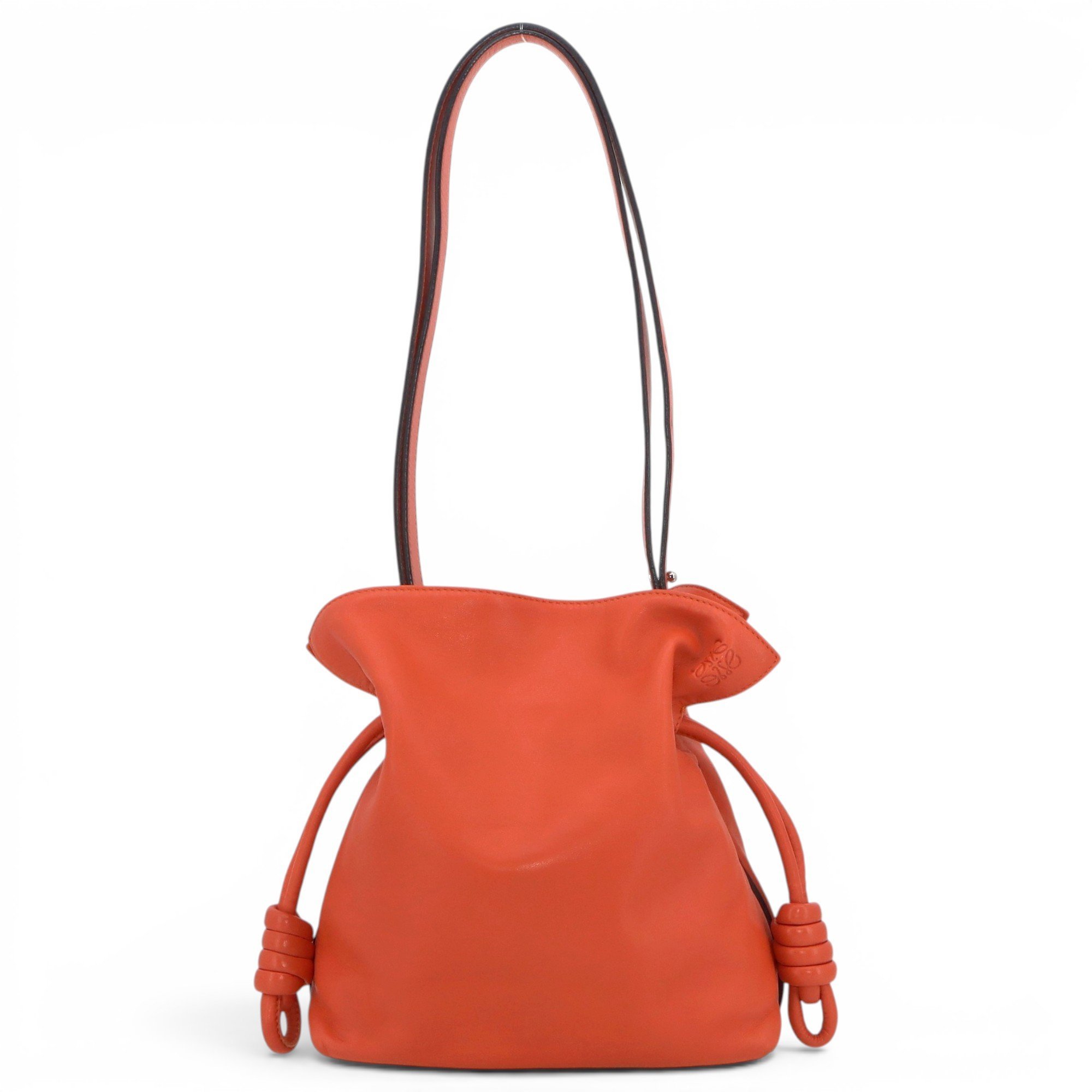 Flamenco pony-style calfskin handbag