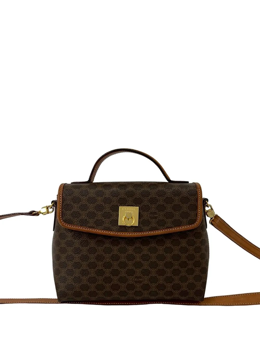 2012 Macadam Coated Canvas satchel