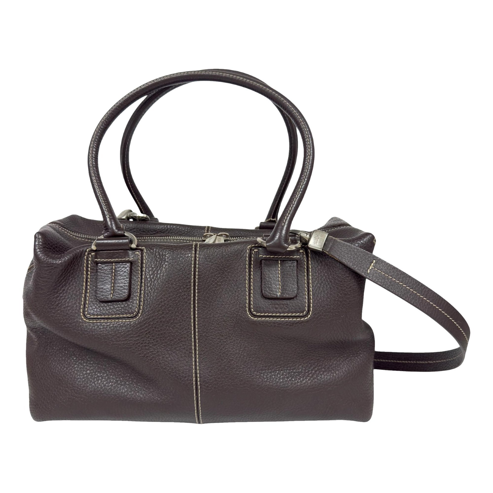 Leather handbag