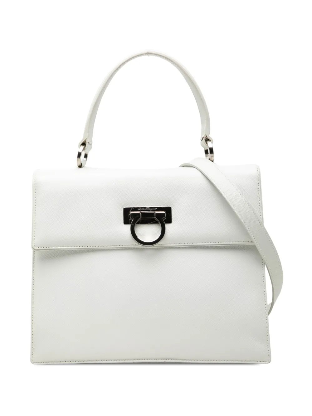 1990-2010 Leather Gancini satchel