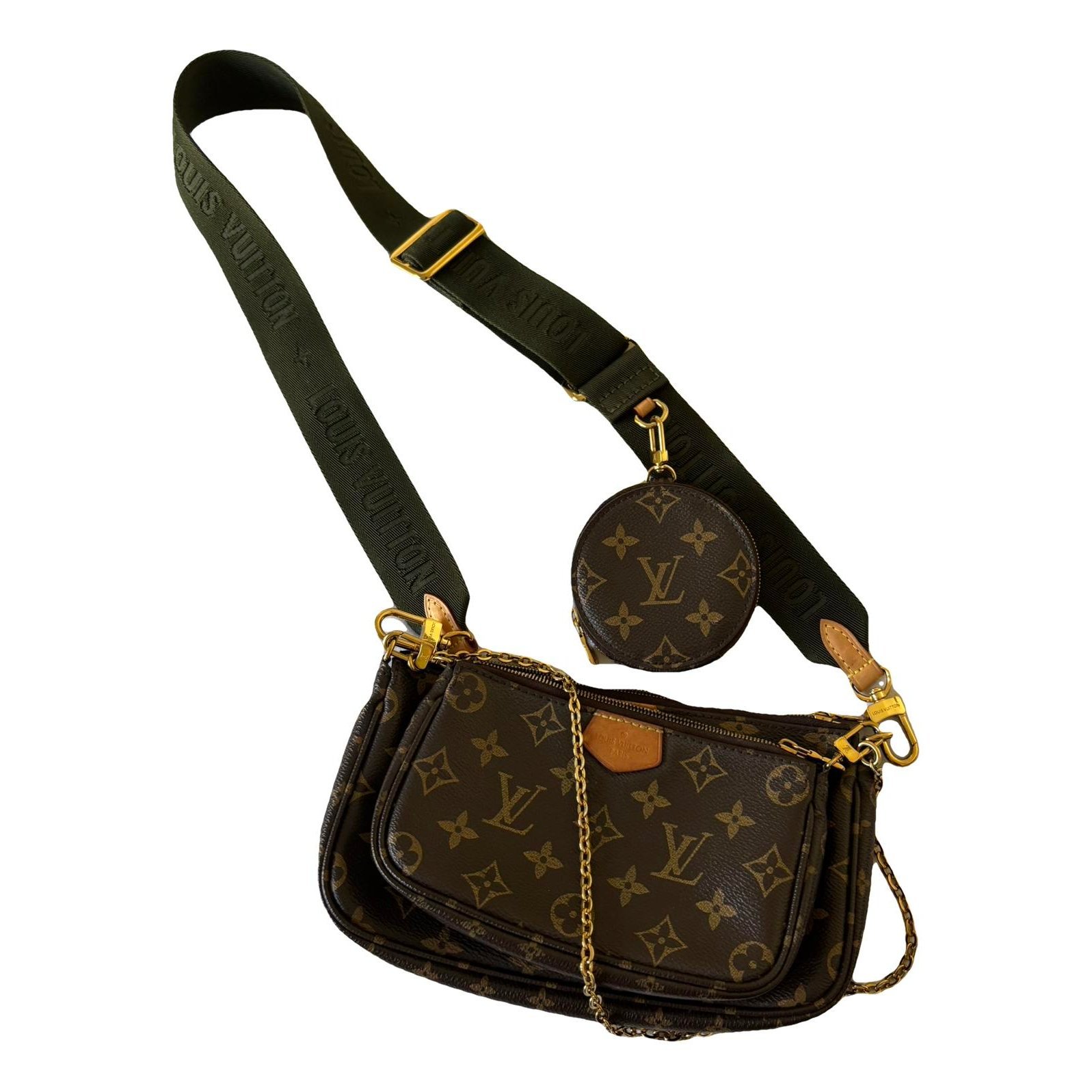 Multi Pochette Accessoires leather crossbody bag