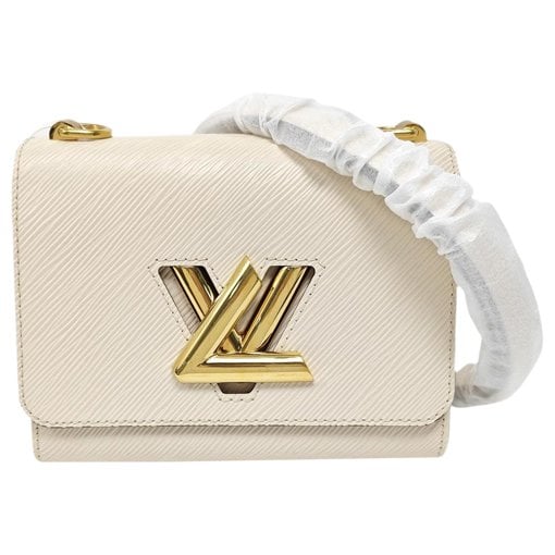 Twist leather crossbody bag