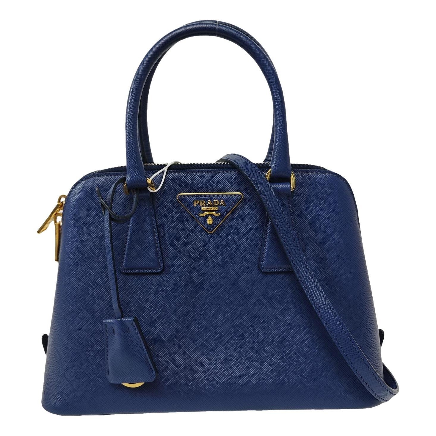 Promenade leather handbag