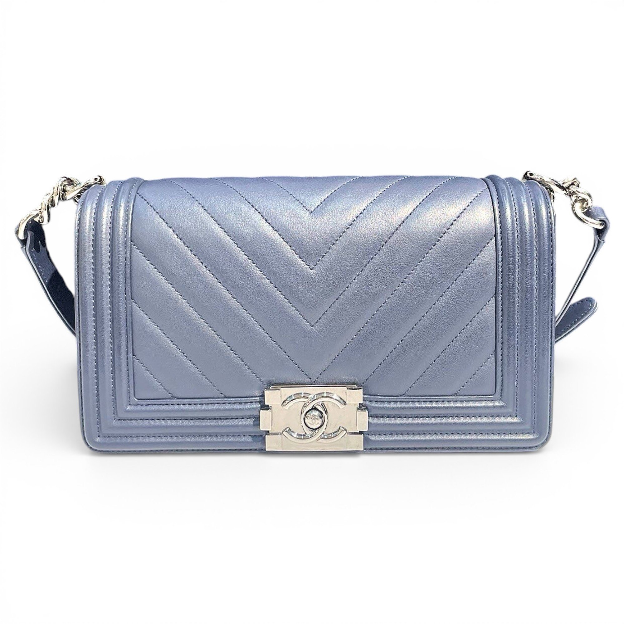Boy leather crossbody bag