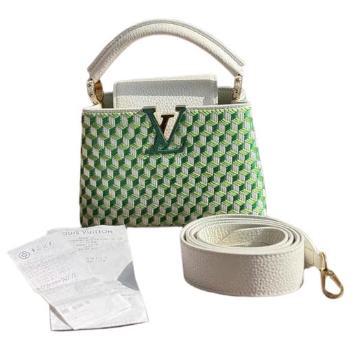 Capucines cloth handbag