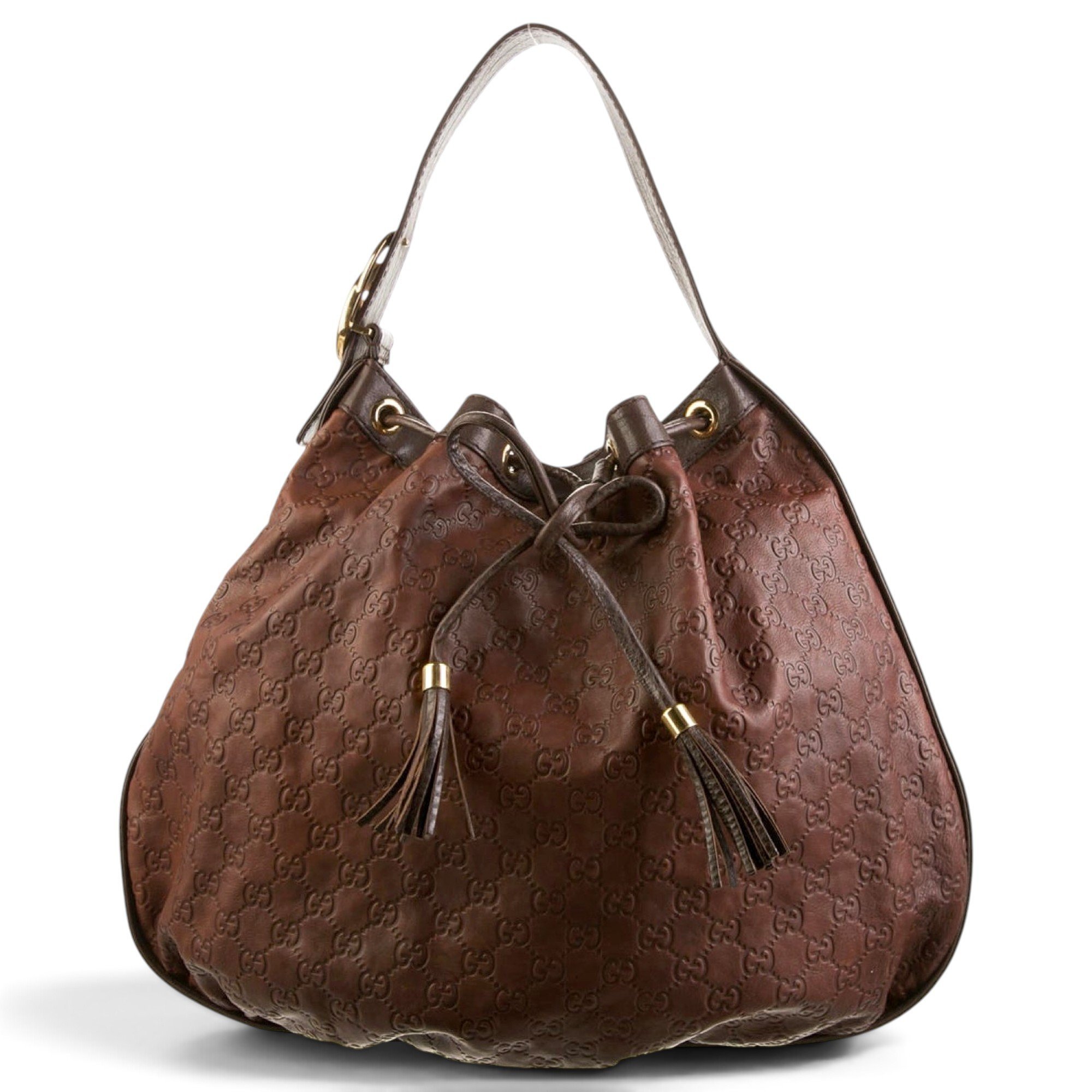 Hobo leather handbag