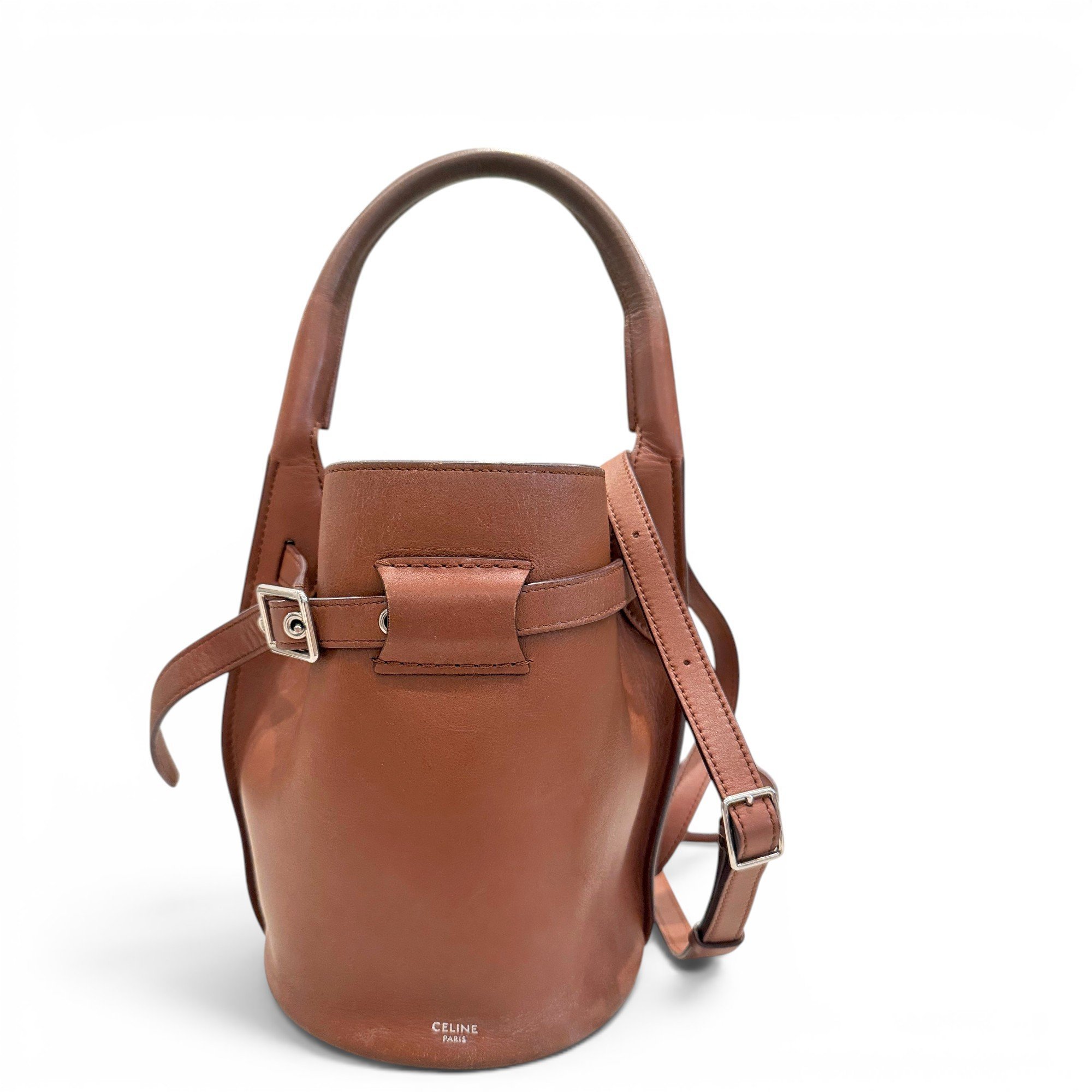 Big Bag leather handbag