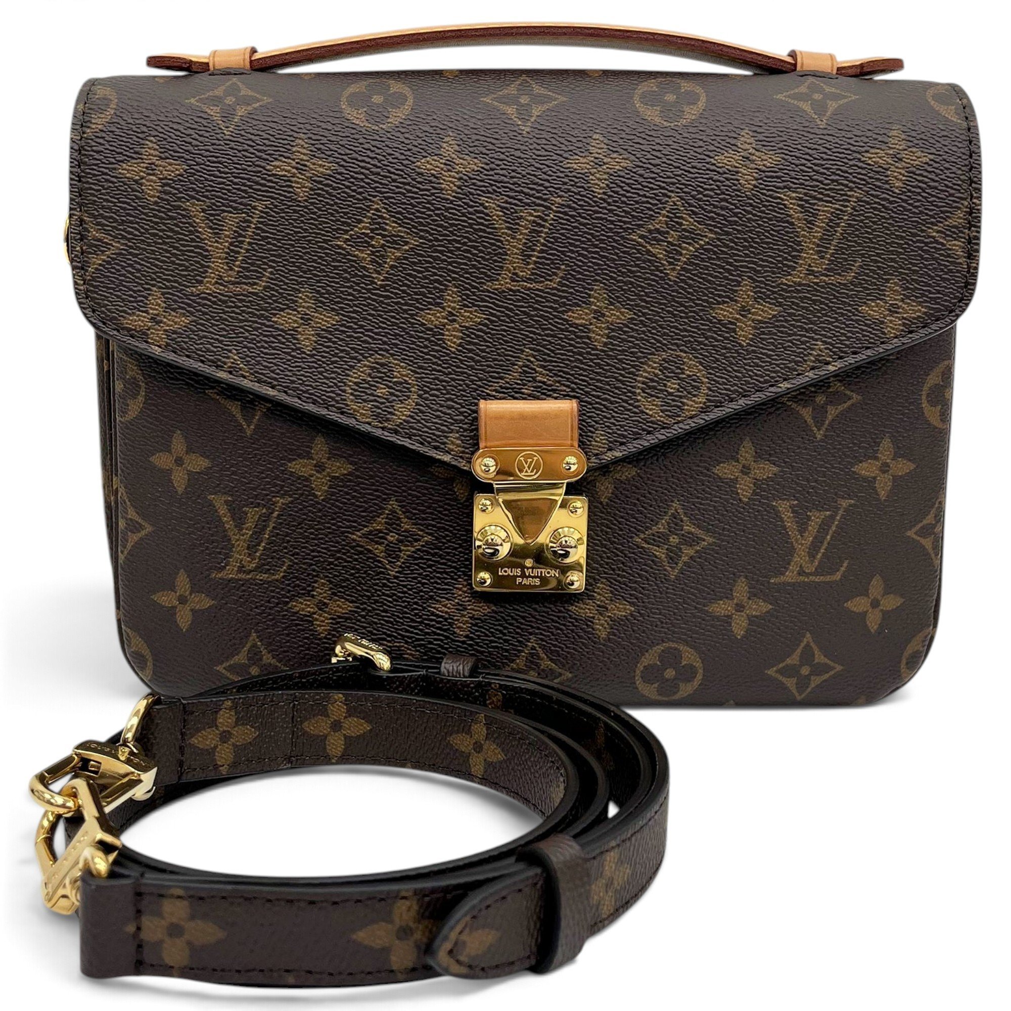 Metis leather handbag