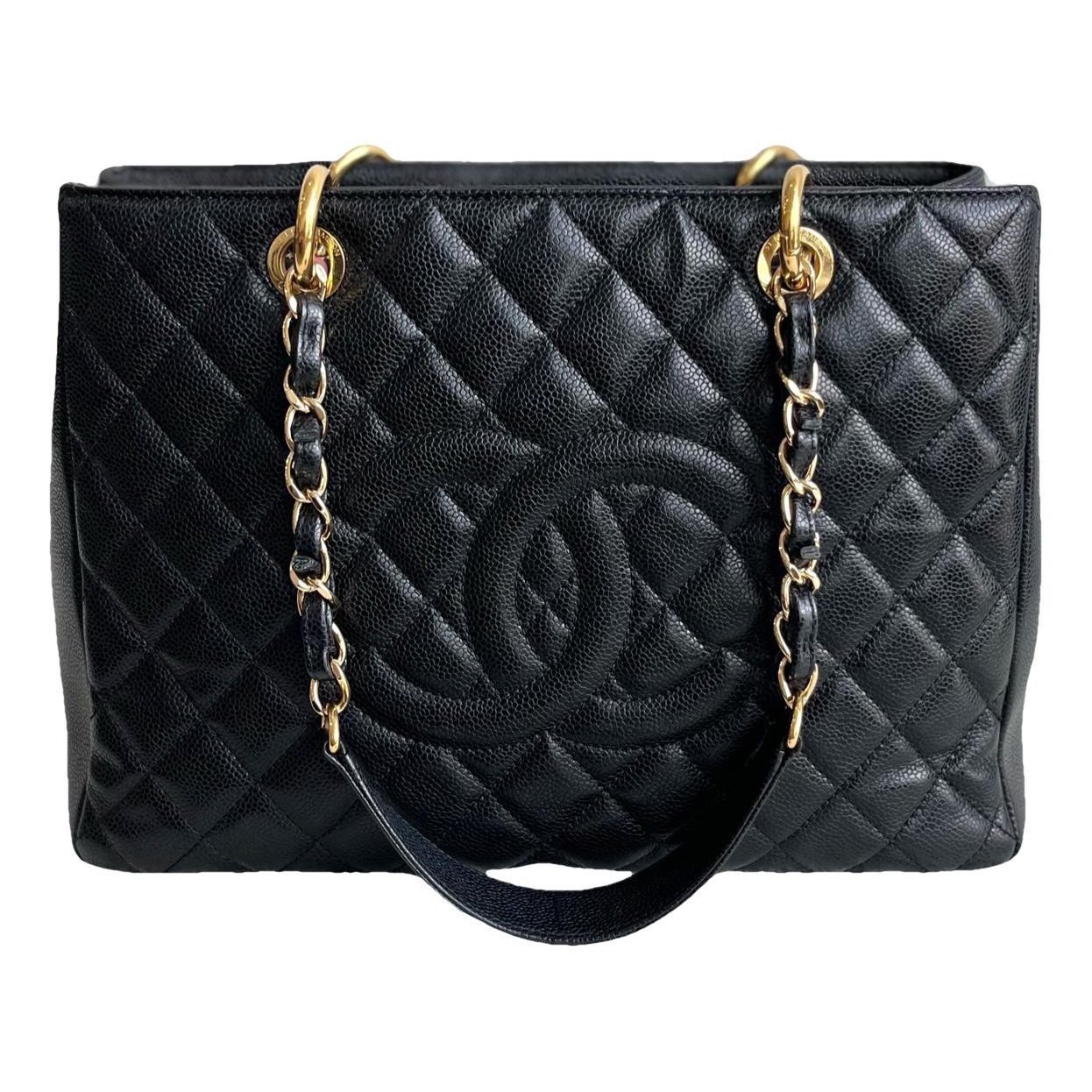 Grand shopping leather handbag