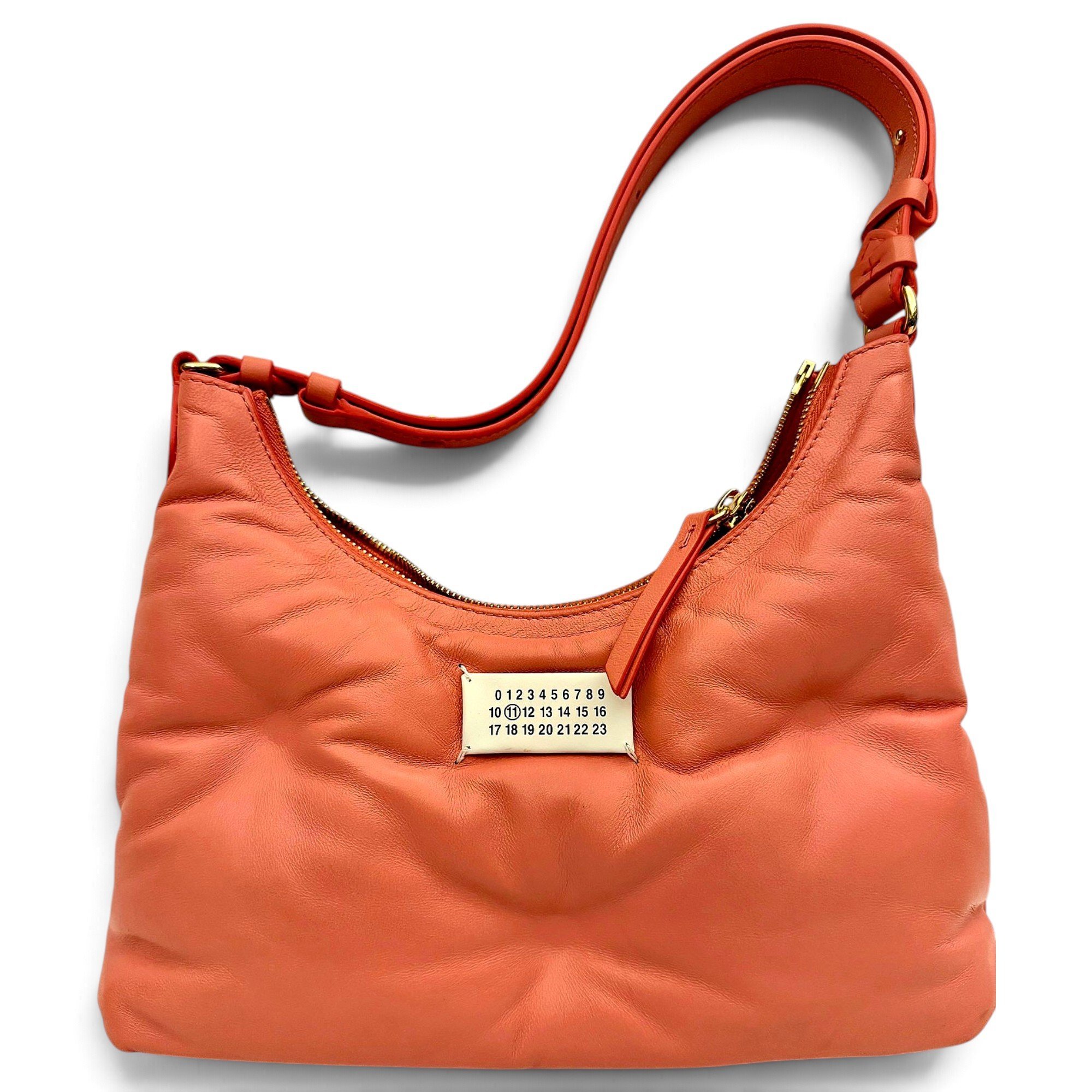 Maison Martin Margiela Glam Slam Hobo leather handbag