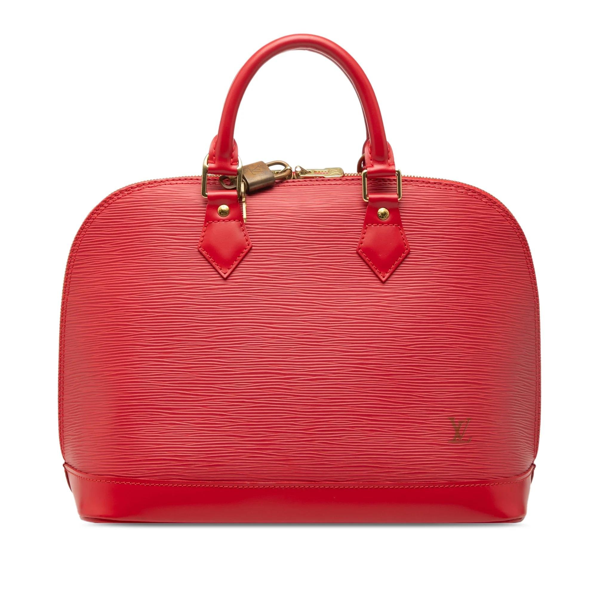 Alma leather handbag