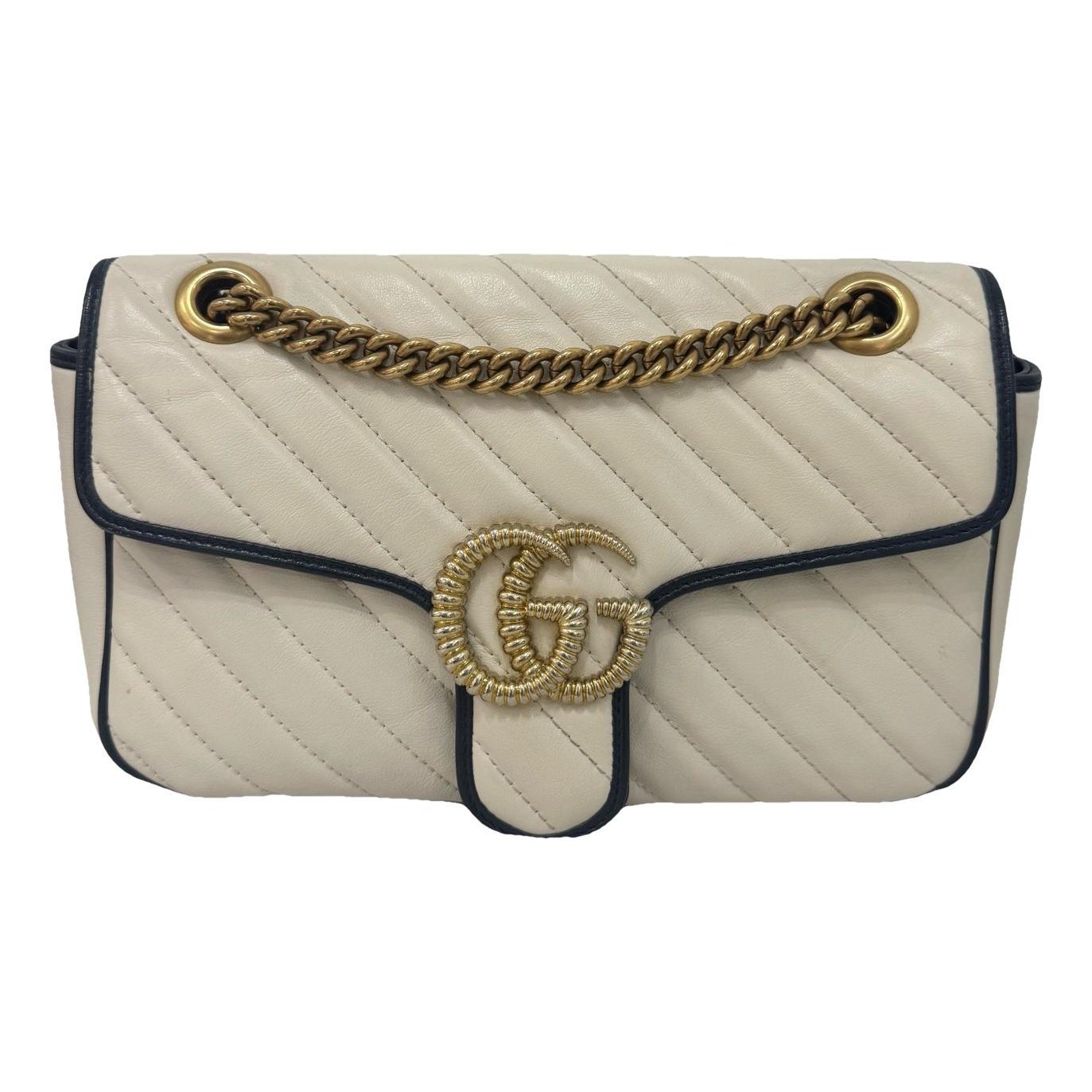 GG Marmont Flap leather crossbody bag