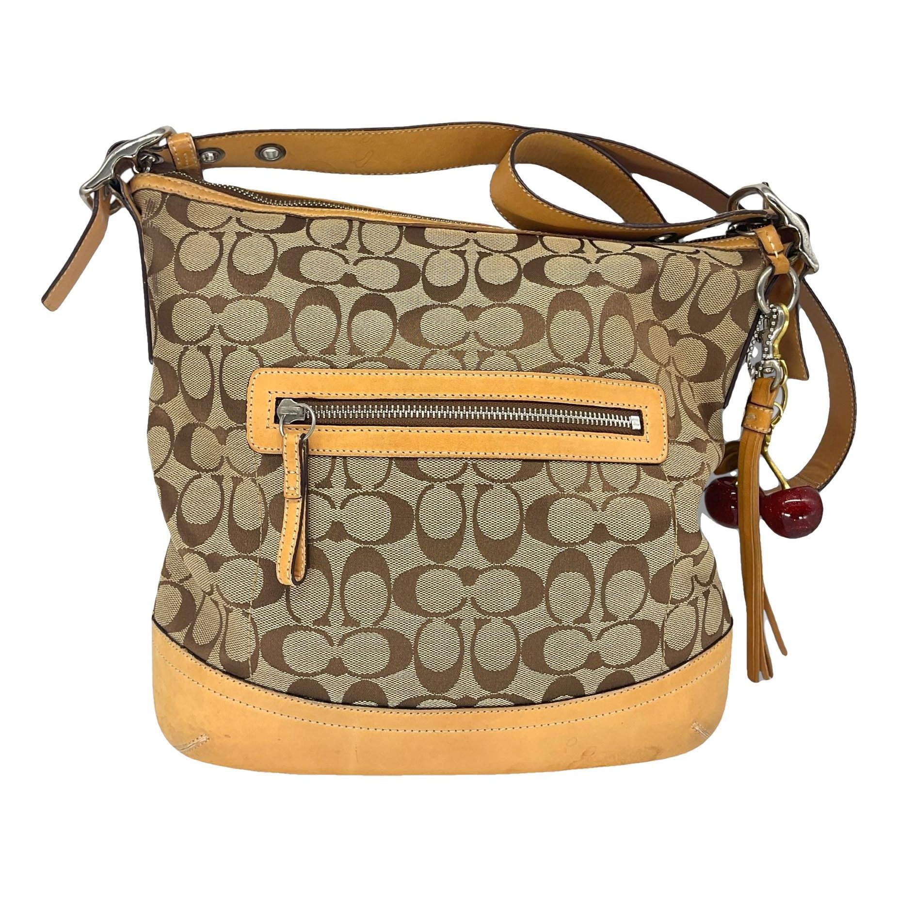 Signature Sufflette leather handbag
