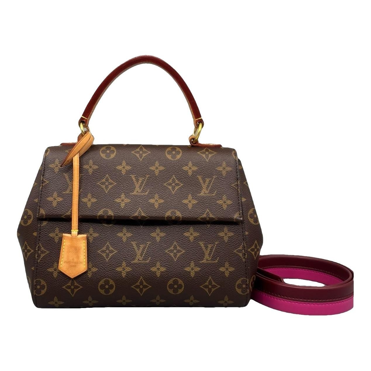 Cluny leather handbag