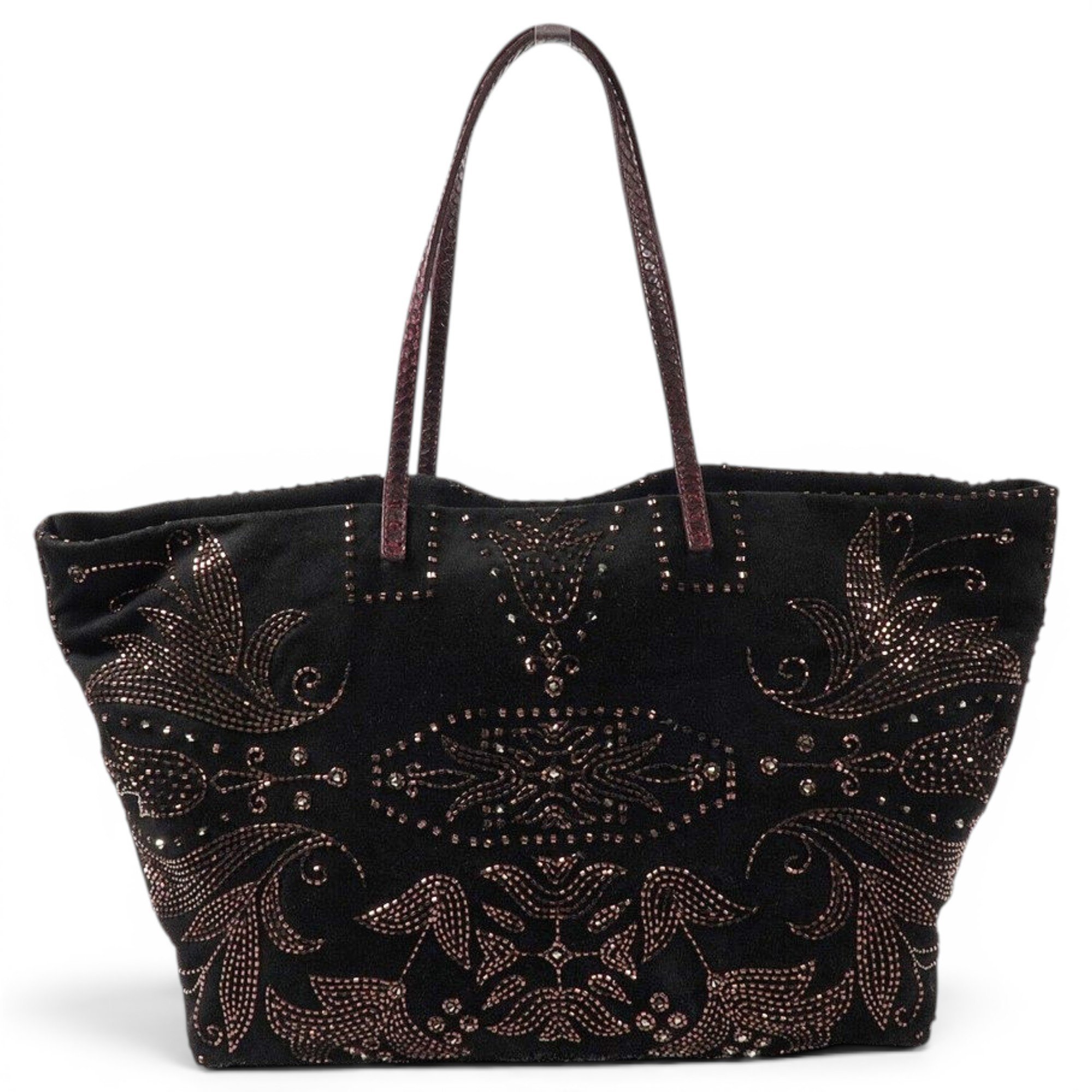 Leather tote