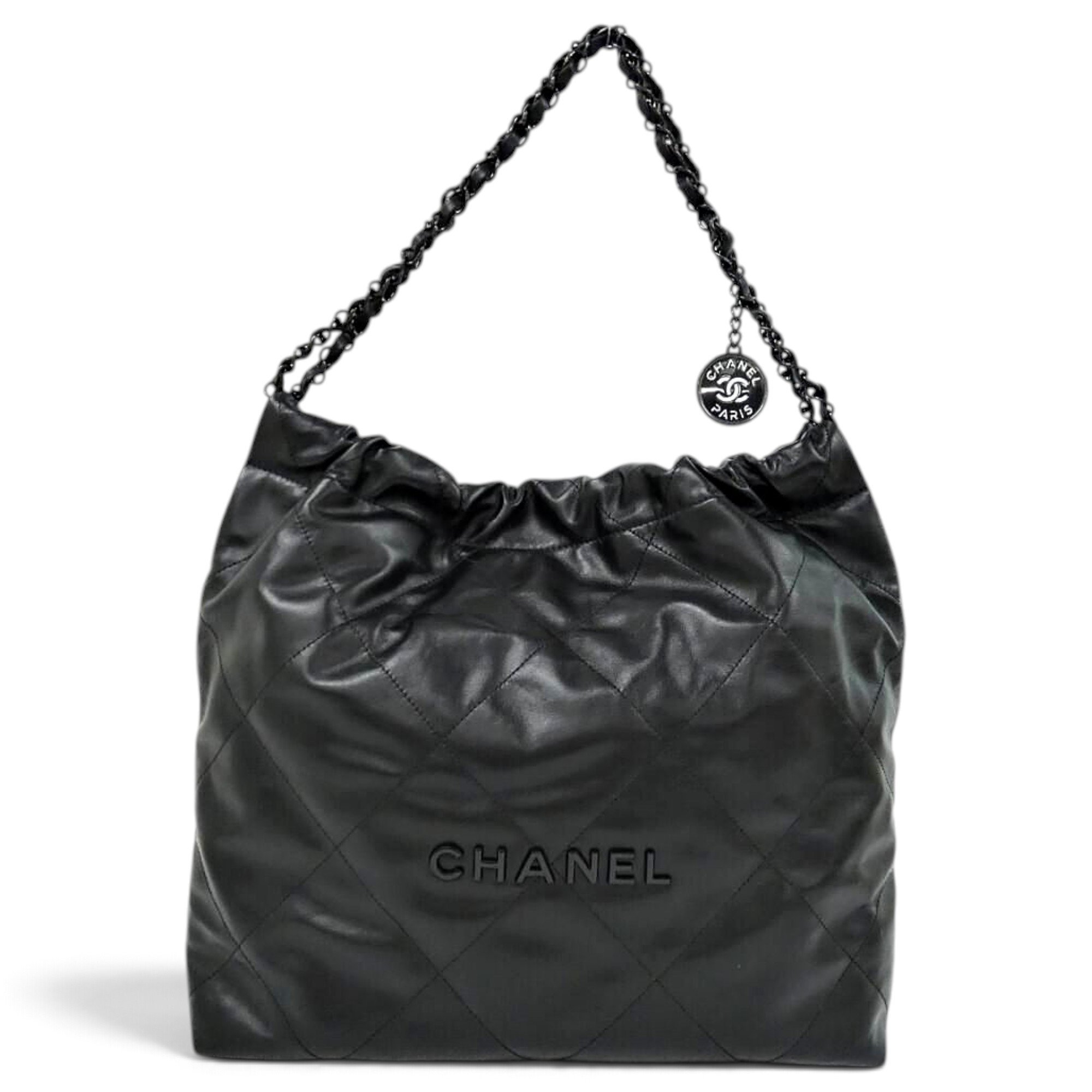 Chanel 22 leather handbag