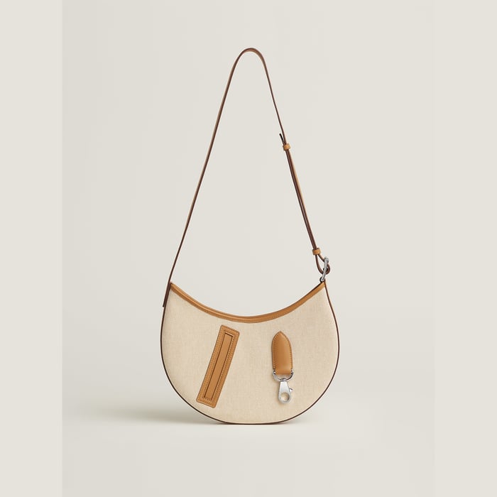 P'tit Arcon Toile & Cuir Bag