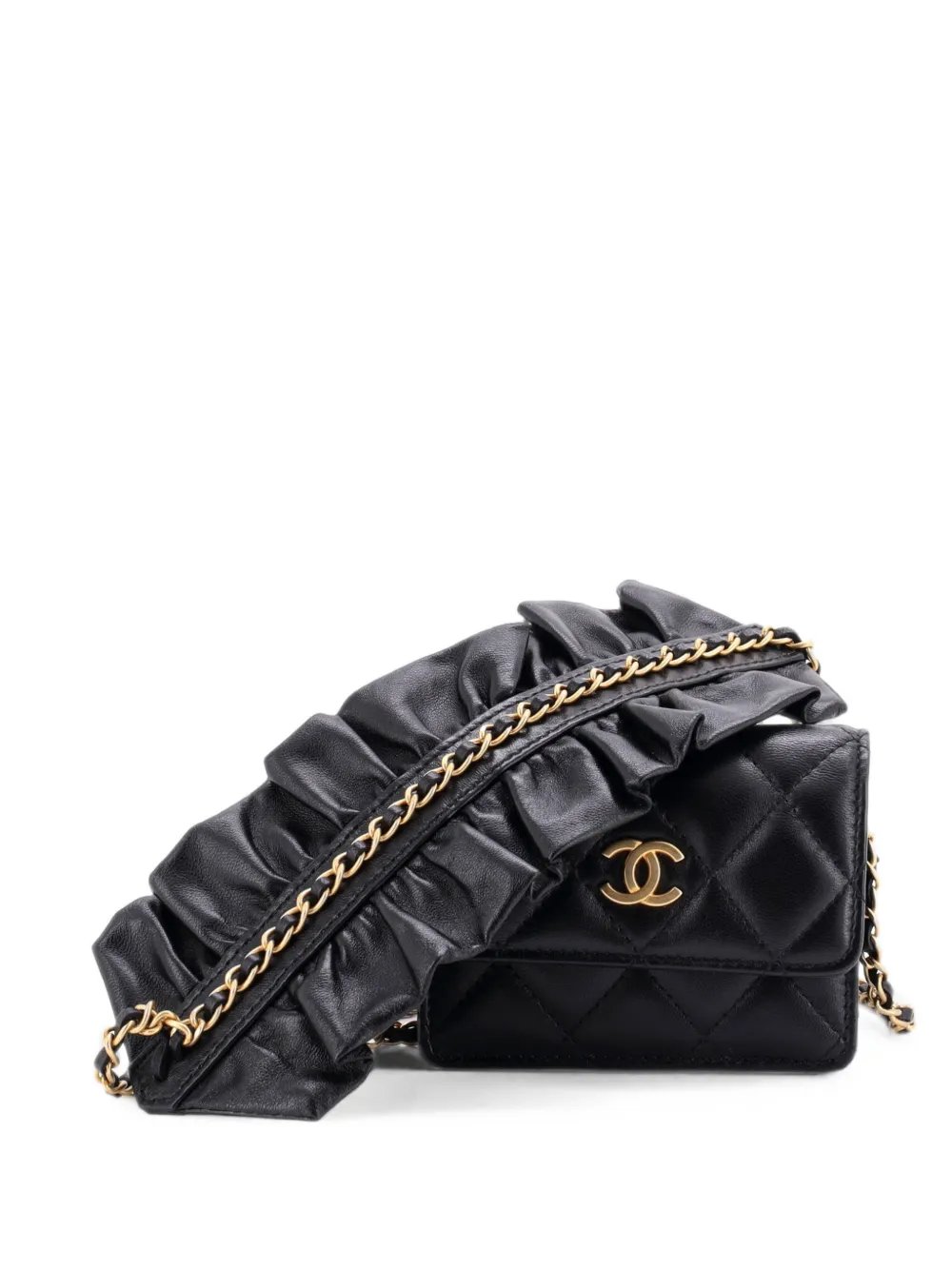Romance Clutch With Chain Quilted Lambskin Mini shoulder bag