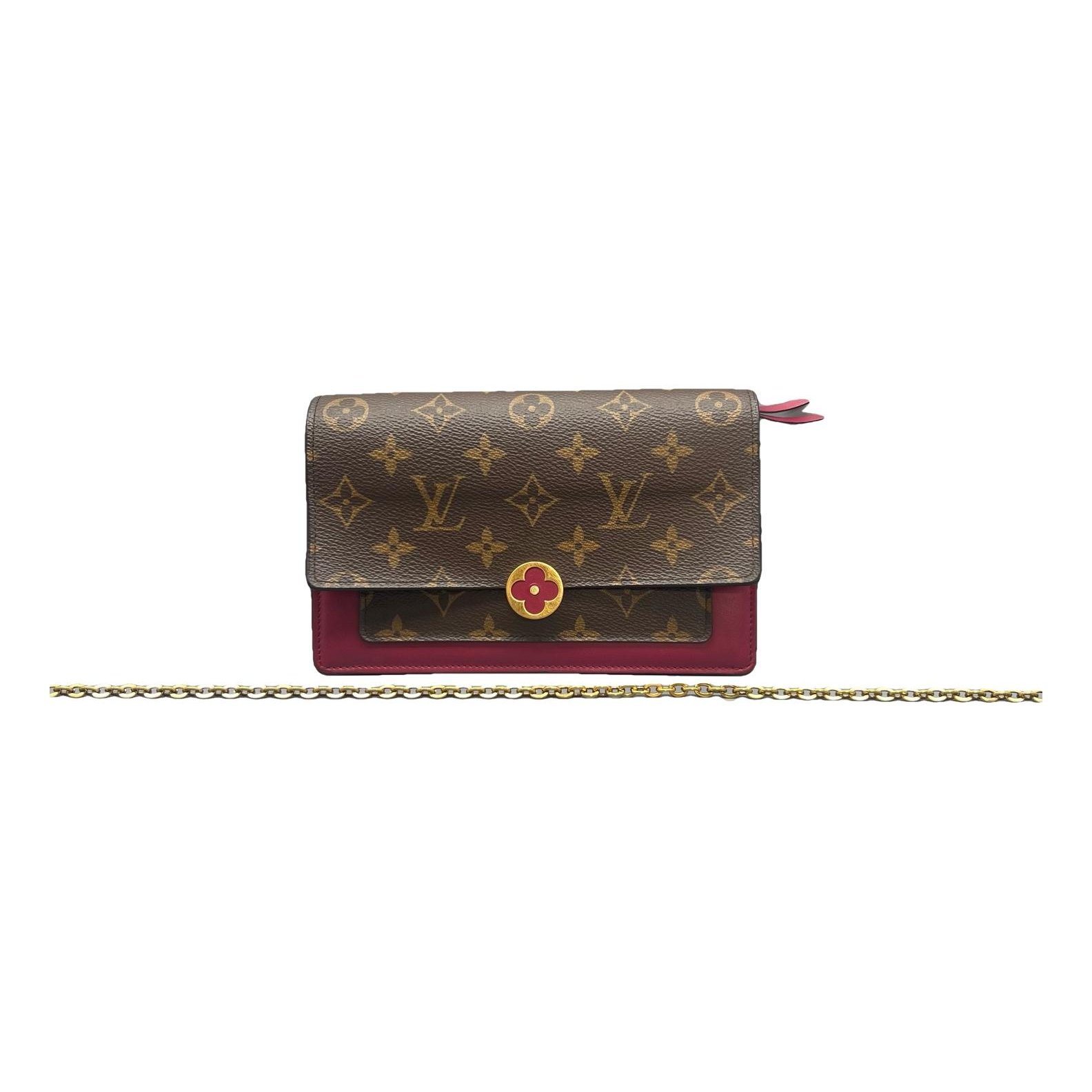 Flore chain leather handbag