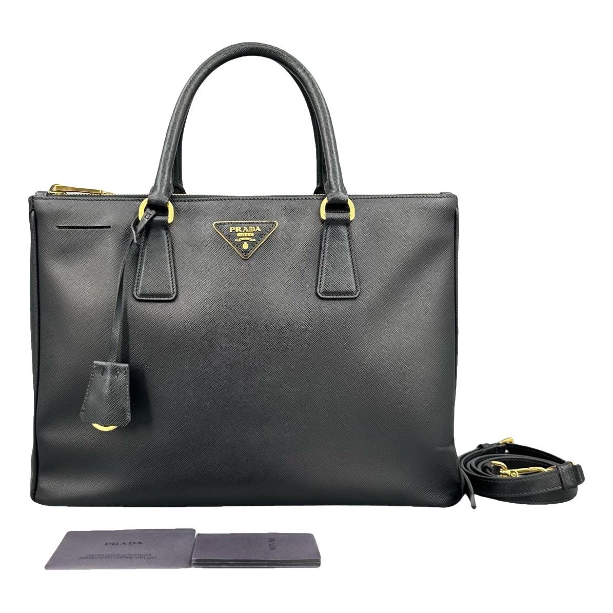 Galleria leather handbag