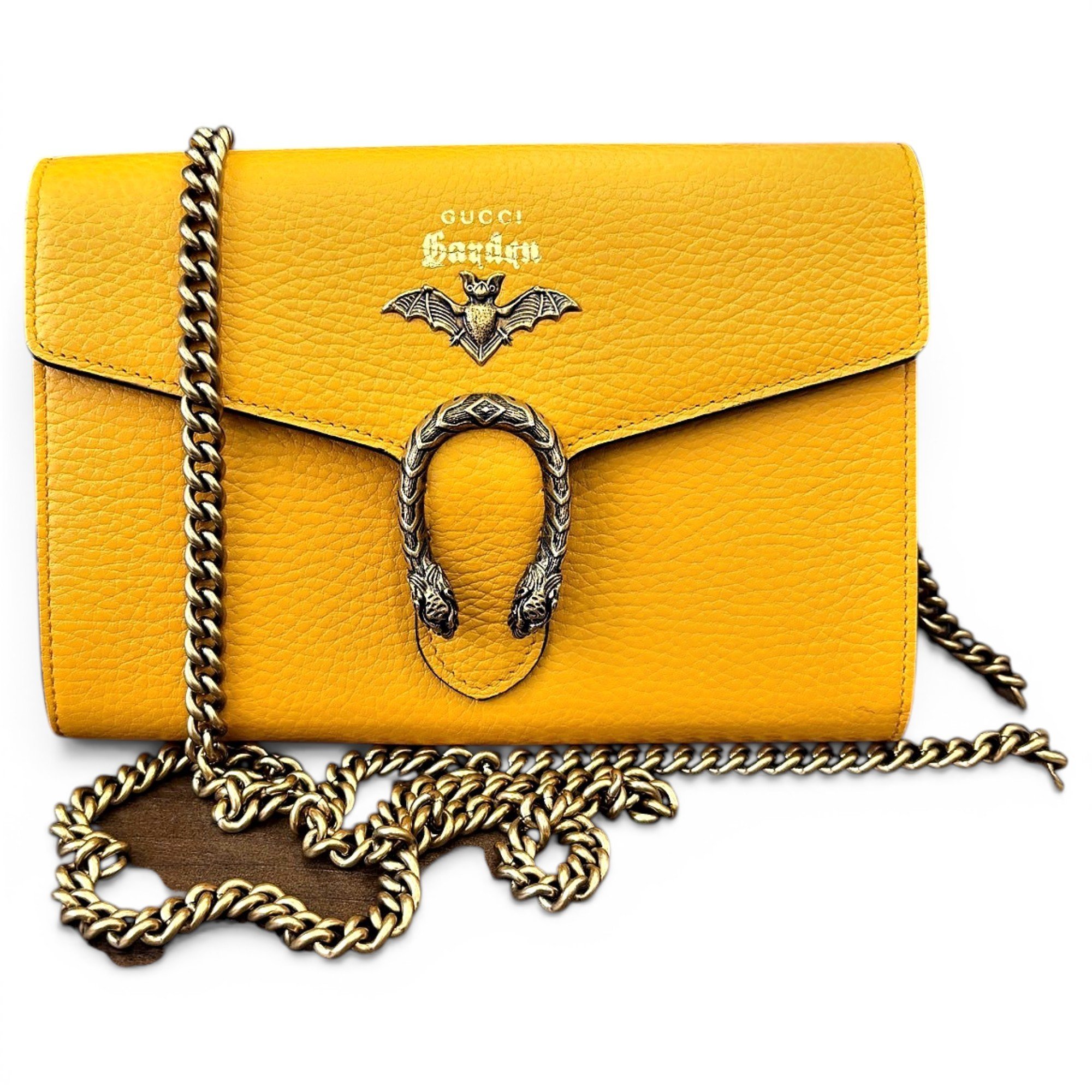 Dionysus Chain Wallet leather handbag