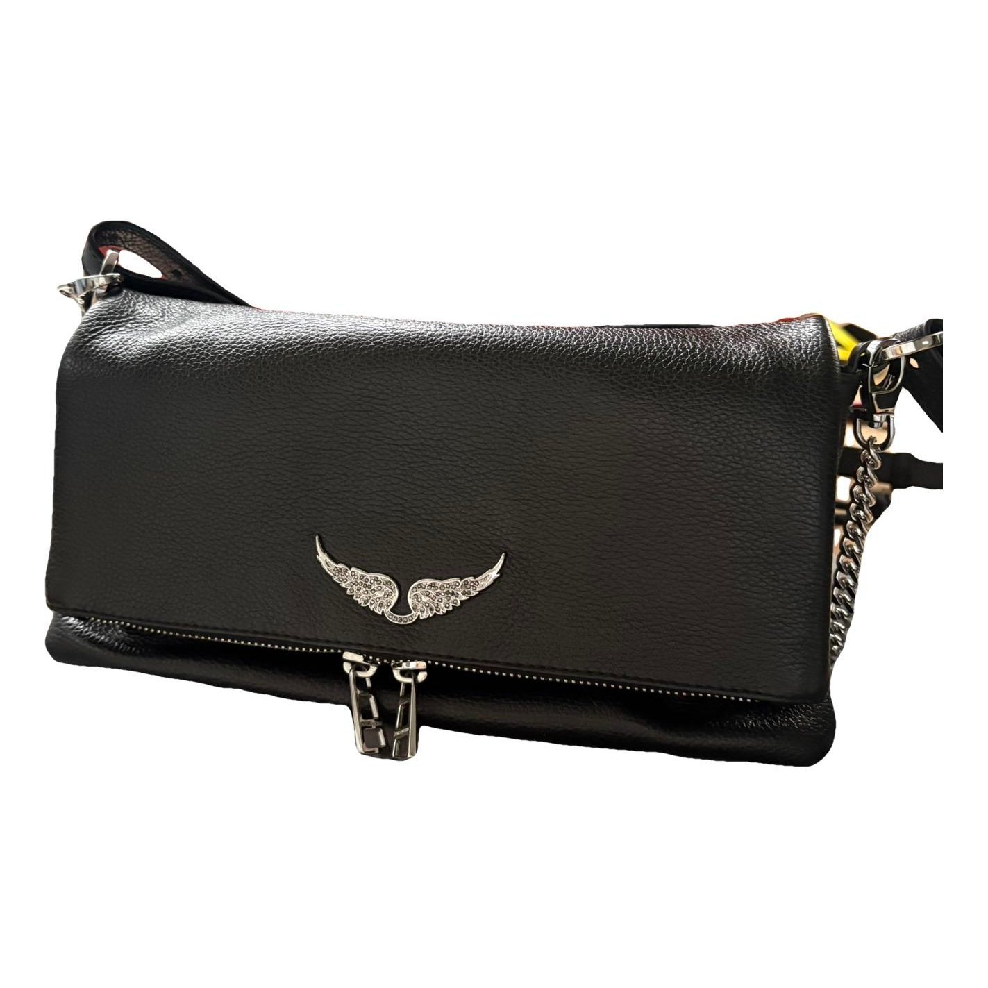 Leather crossbody bag