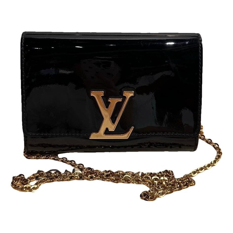 Louise patent leather crossbody bag