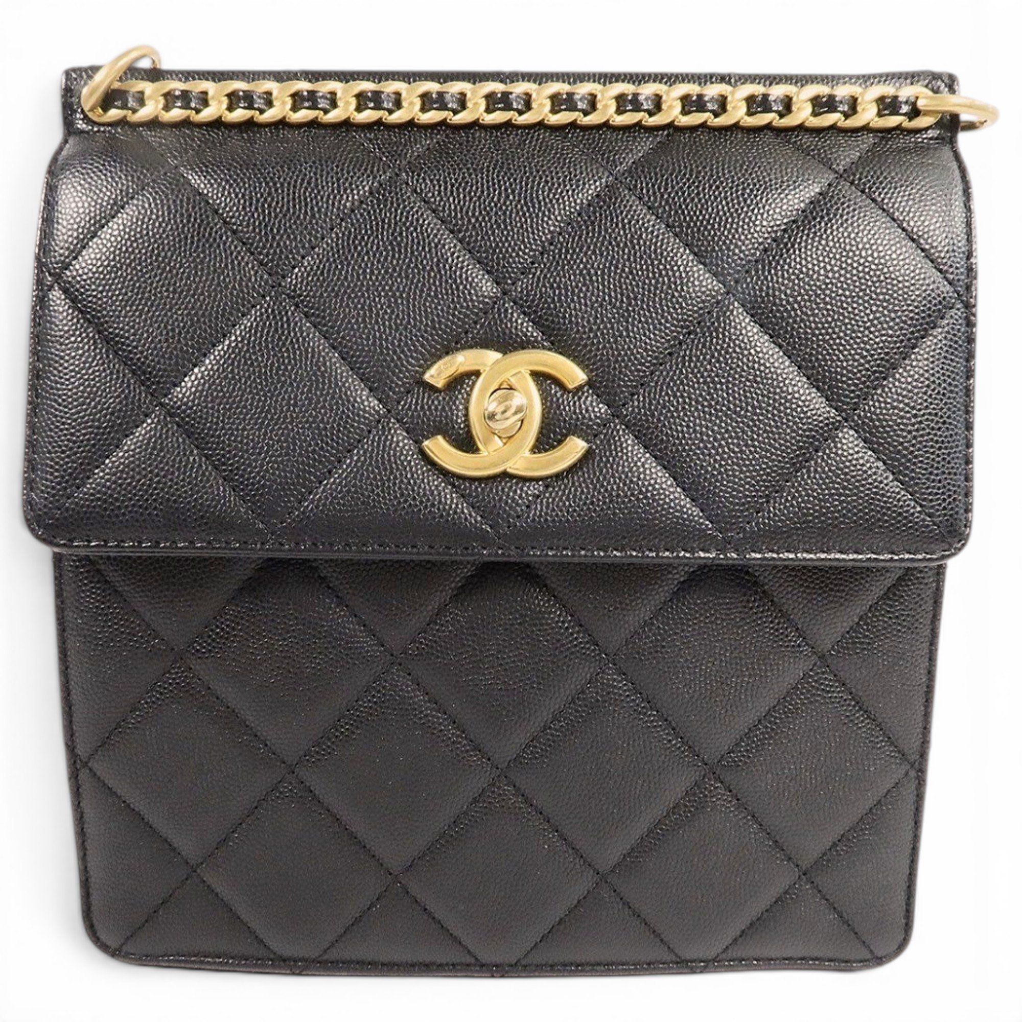 Wallet On Chain Timeless/Classique leather crossbody bag