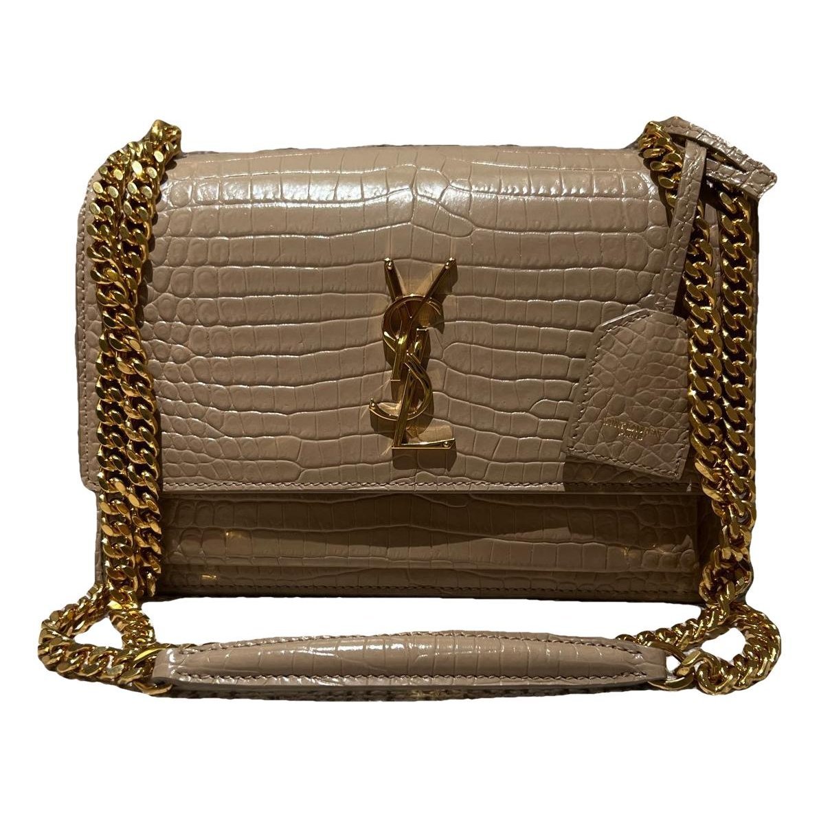 Sunset leather handbag