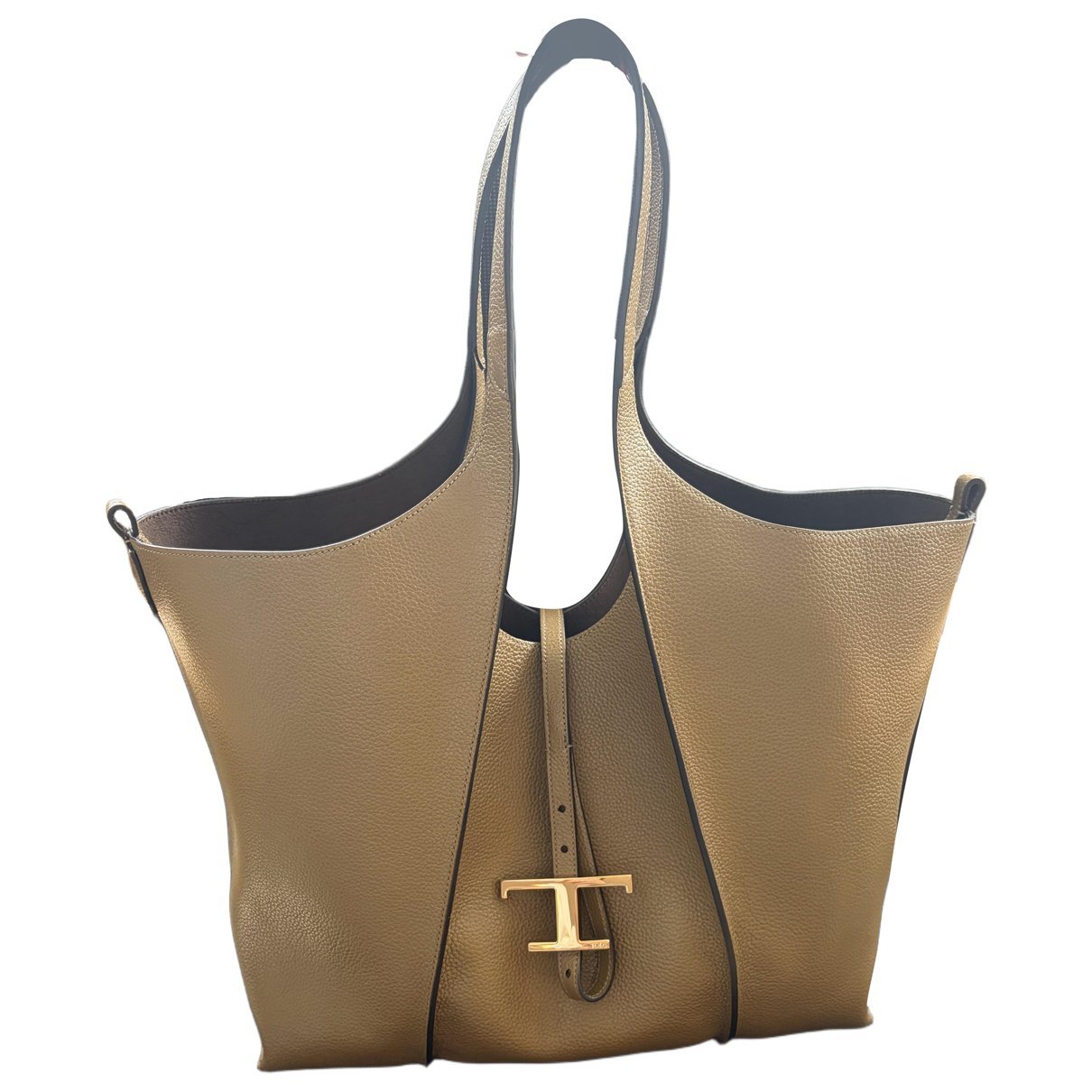 Leather tote