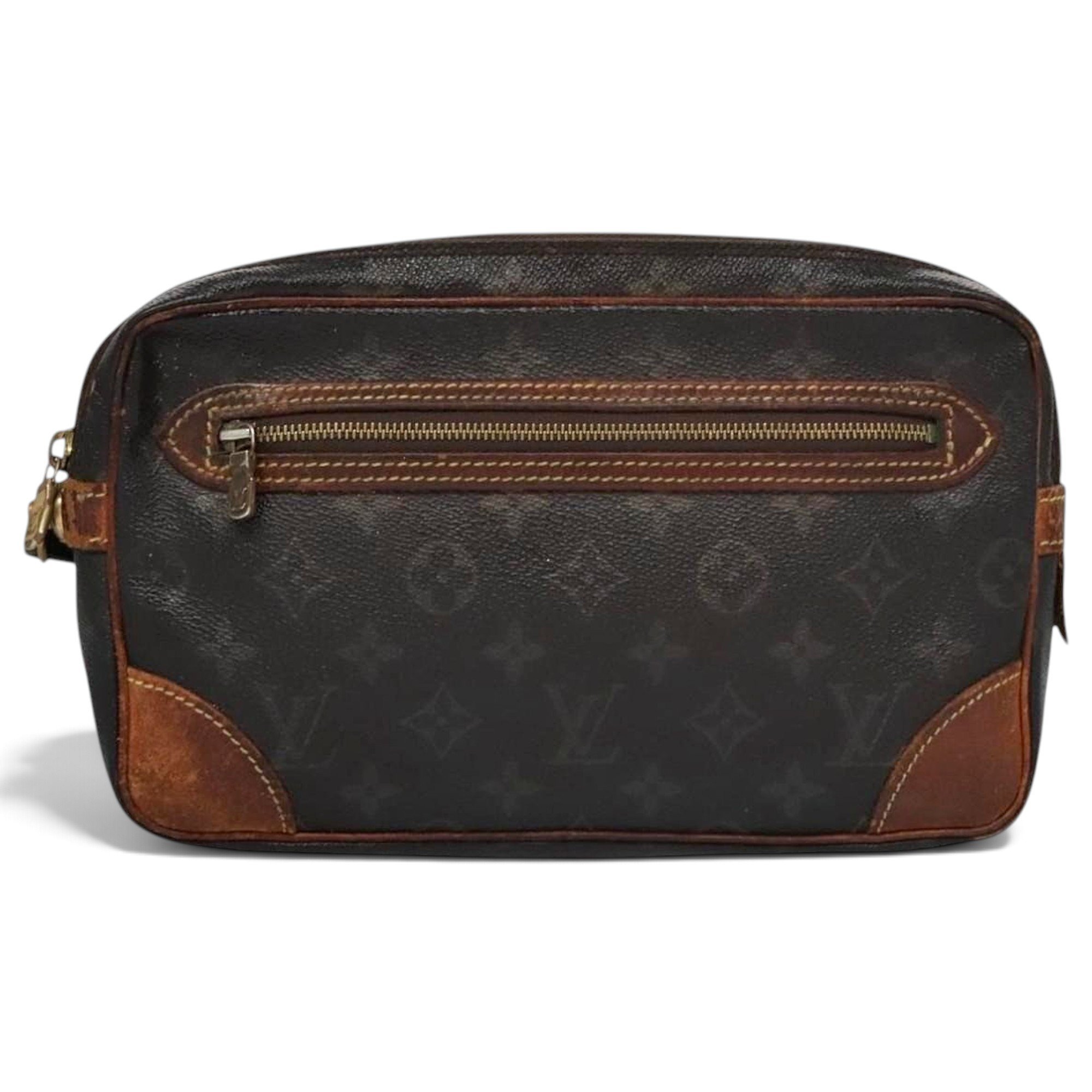Marly Dragonne leather clutch bag