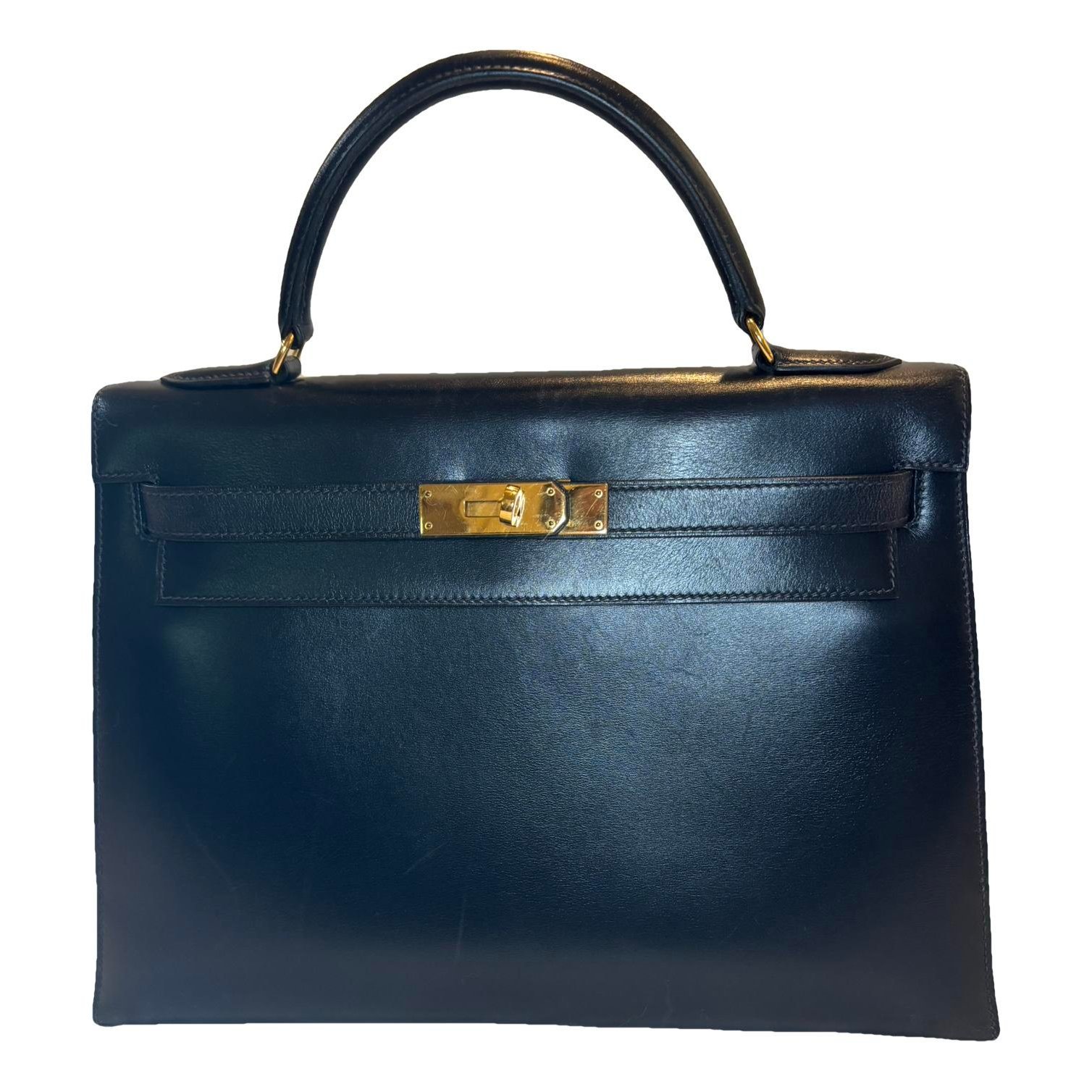 Kelly 32 leather handbag