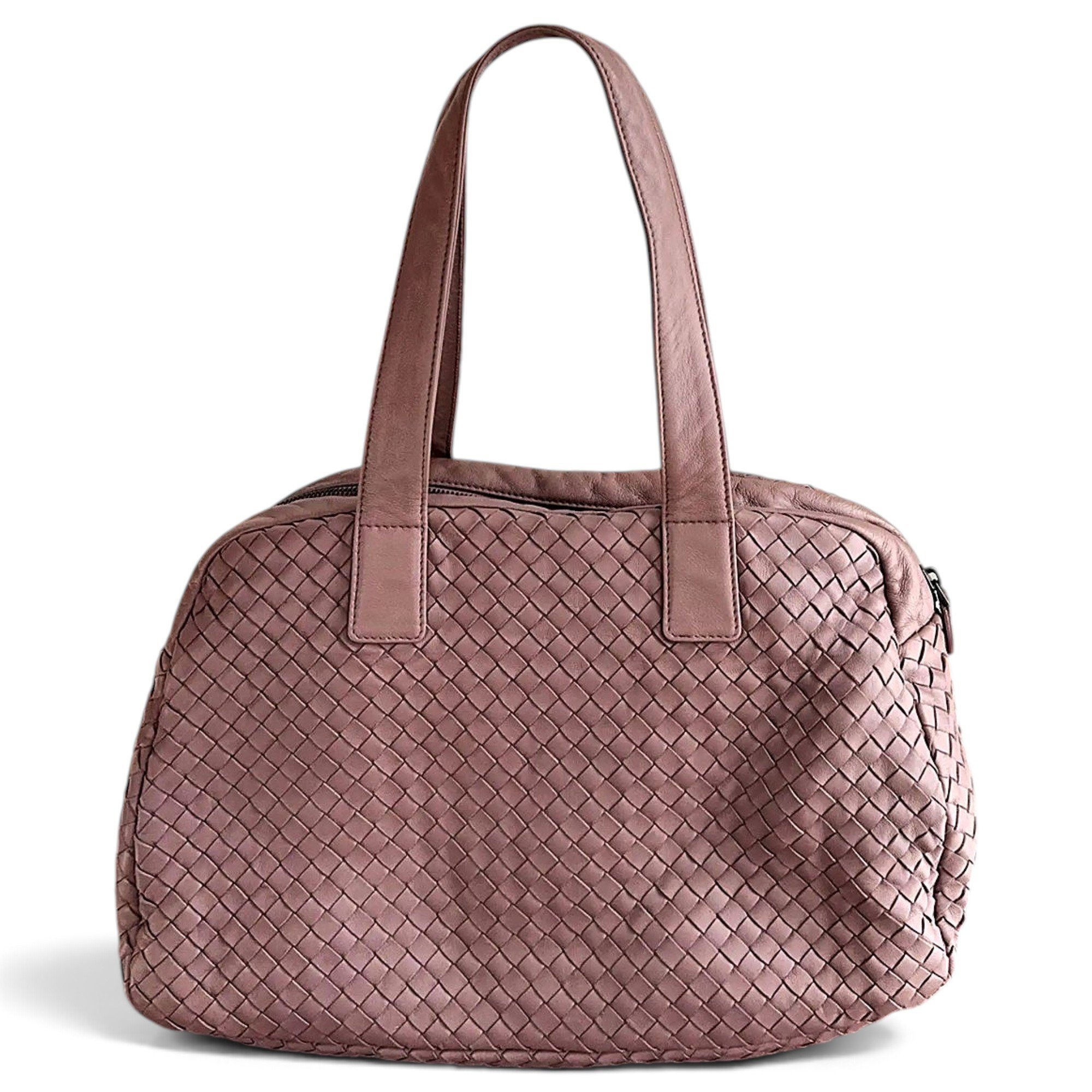 Leather handbag