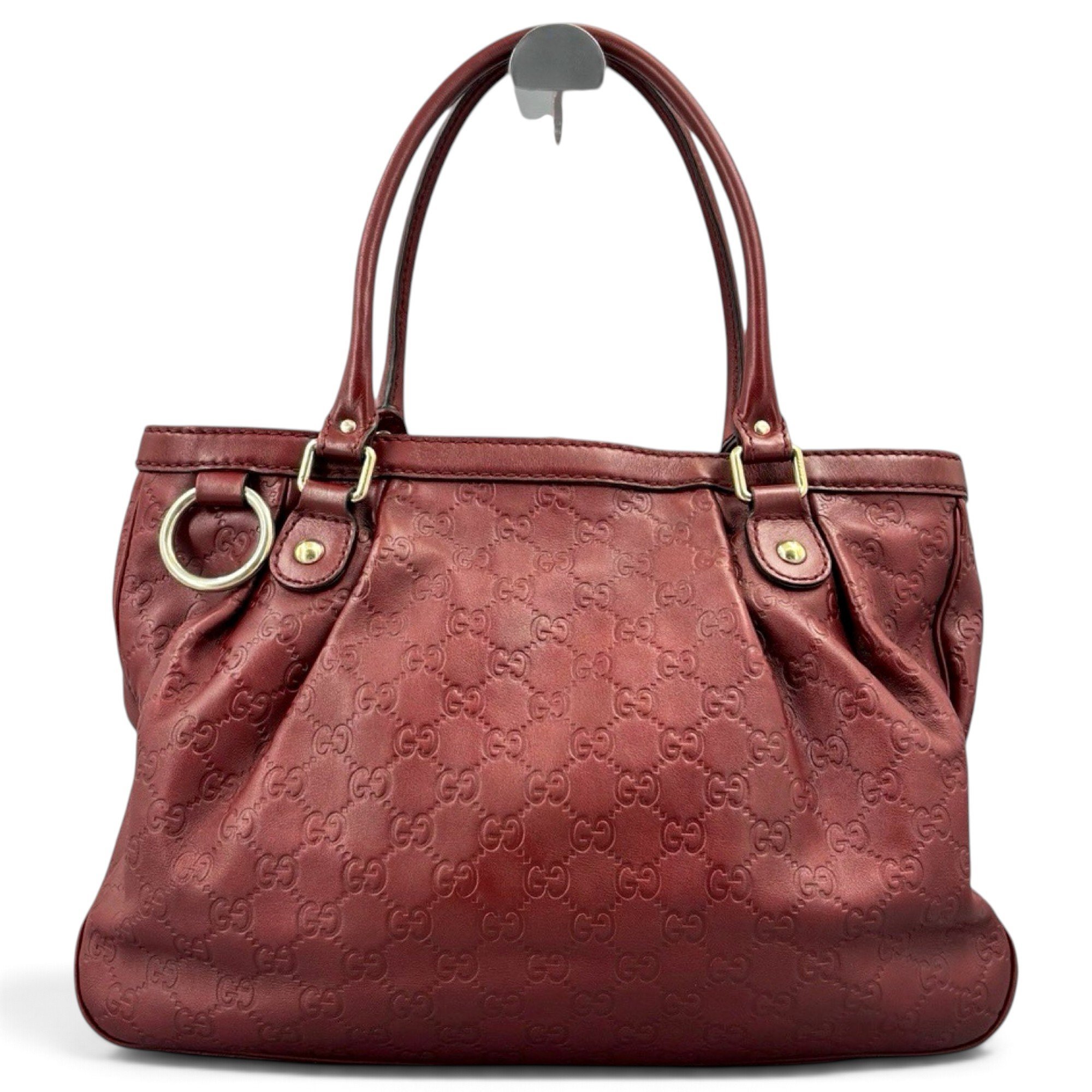 Leather tote