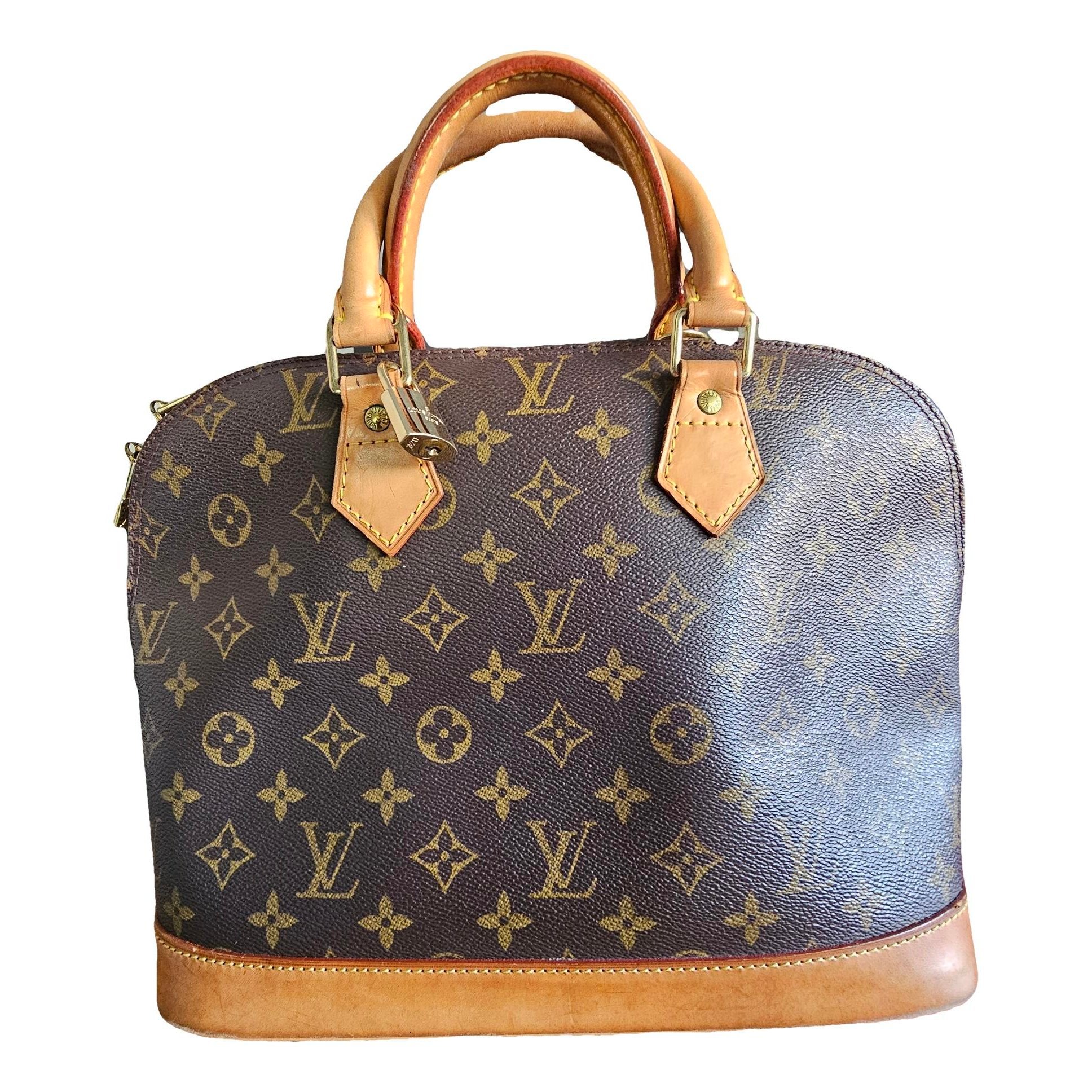 Alma leather handbag