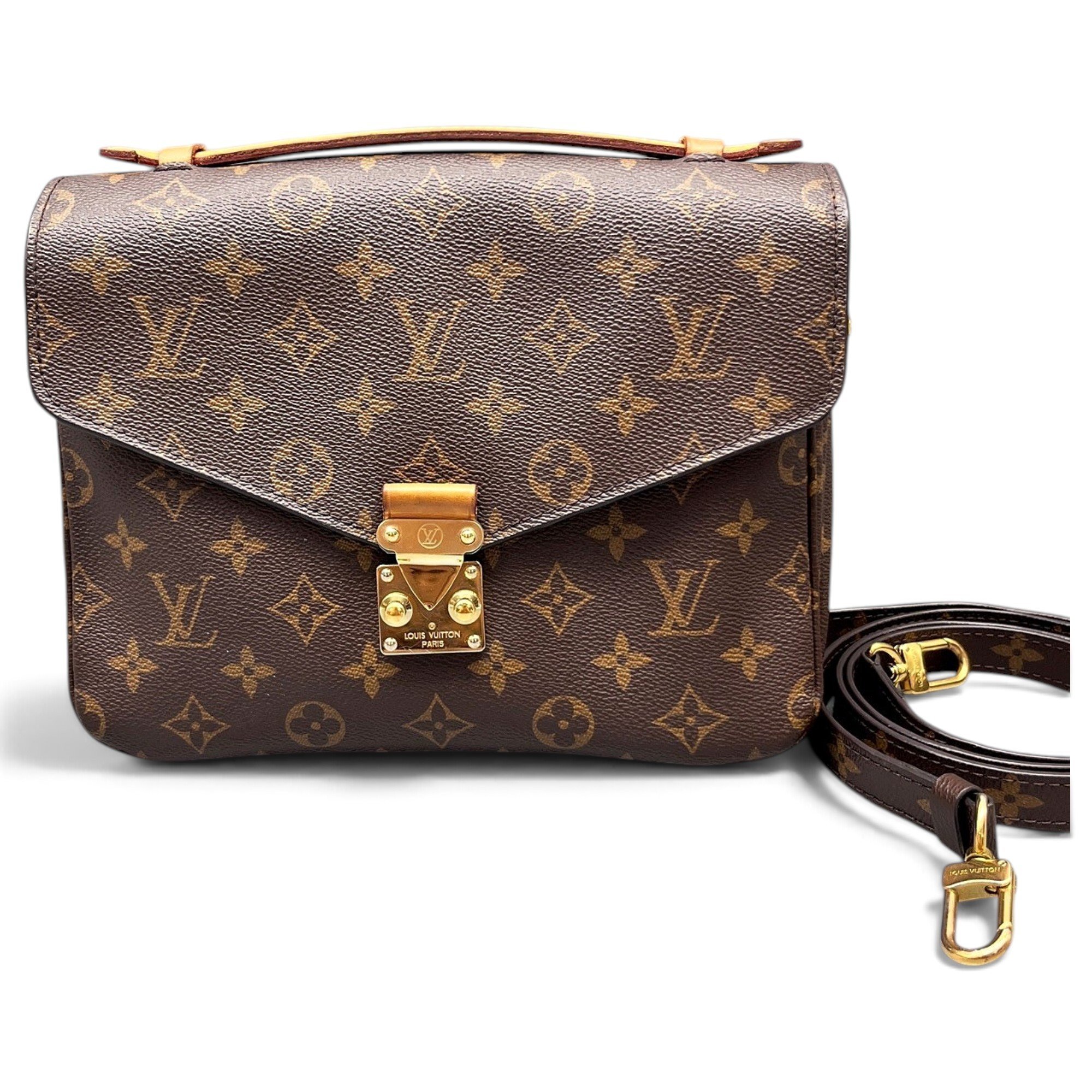 Metis leather handbag