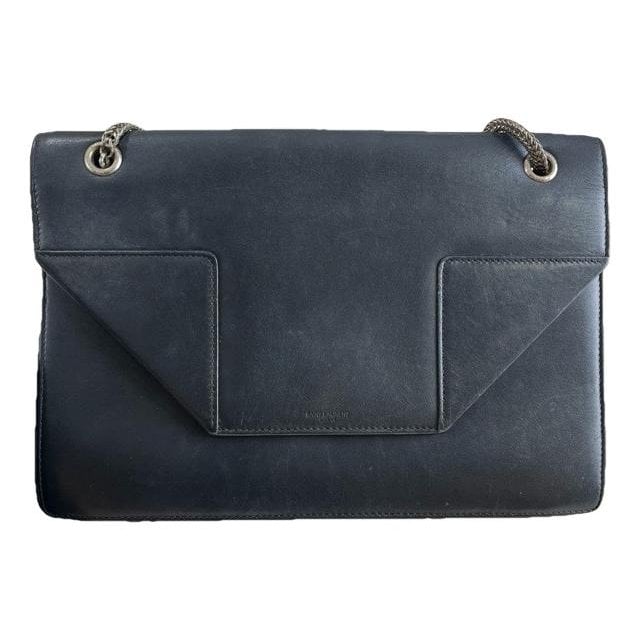 Envelope leather crossbody bag