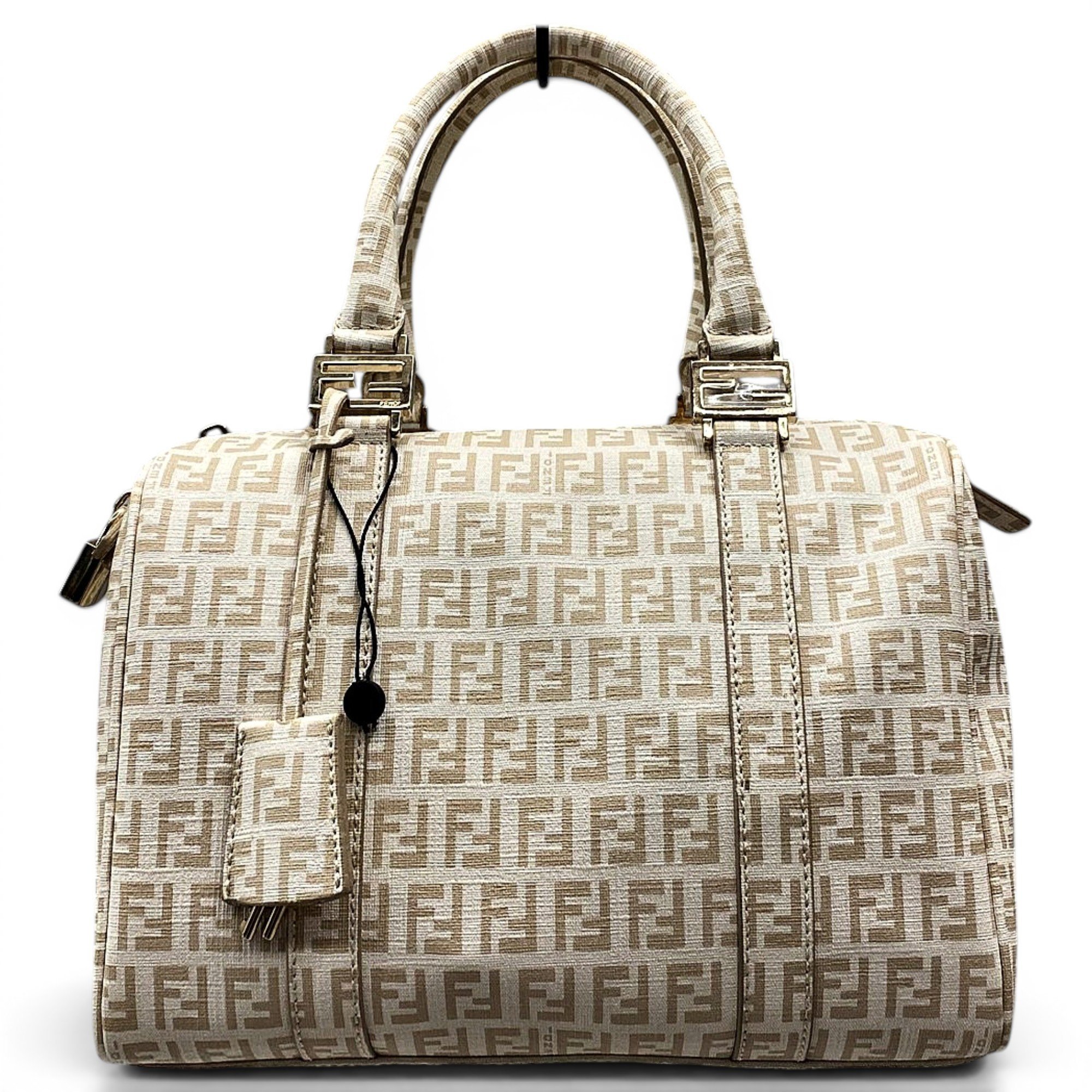 Leather bowling bag