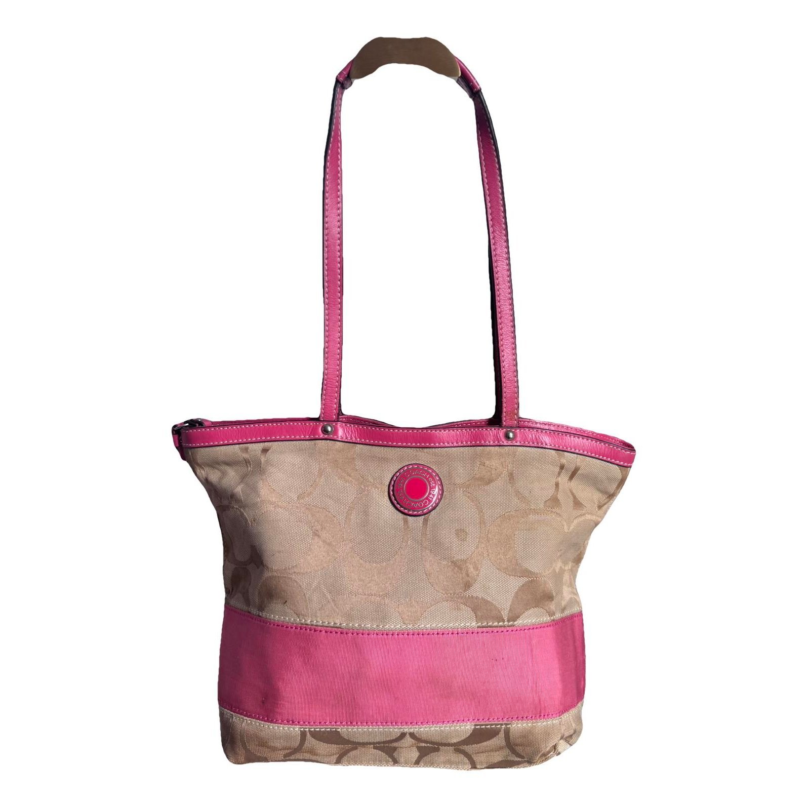 Signature Sufflette cloth handbag