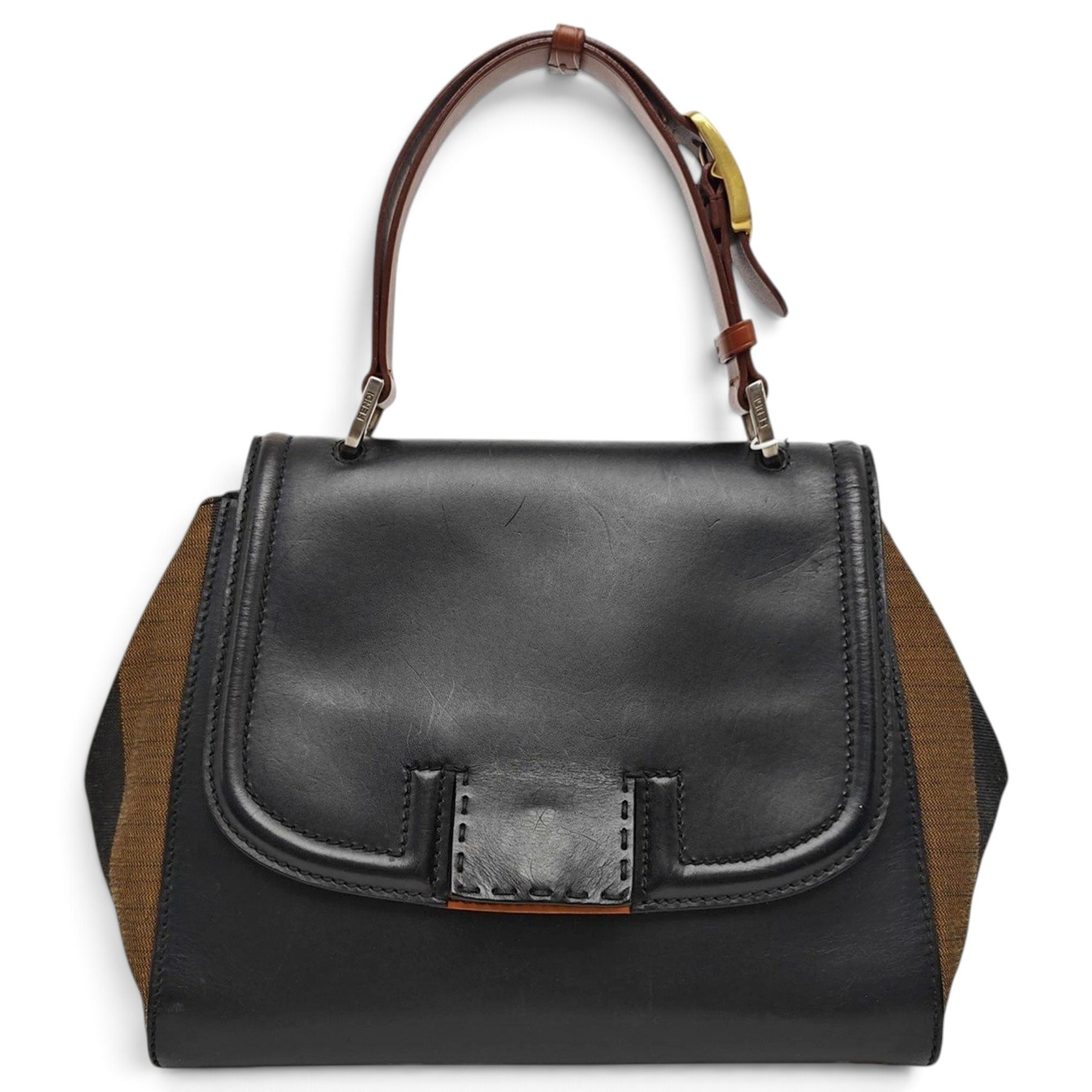 Leather handbag