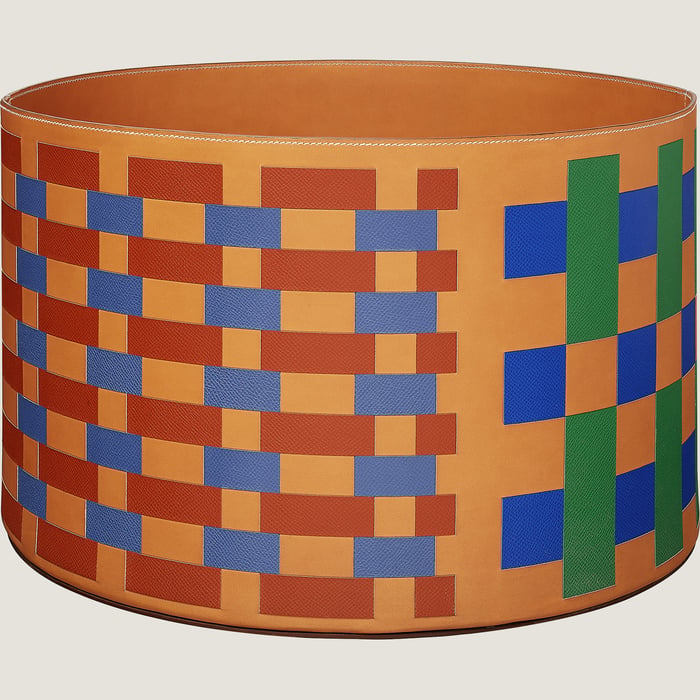 Naturel Rubans Casaque Blanket Basket