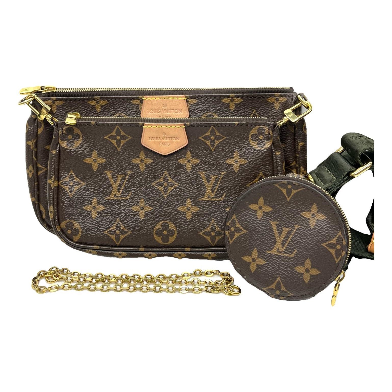 Multi Pochette Accessoires leather handbag