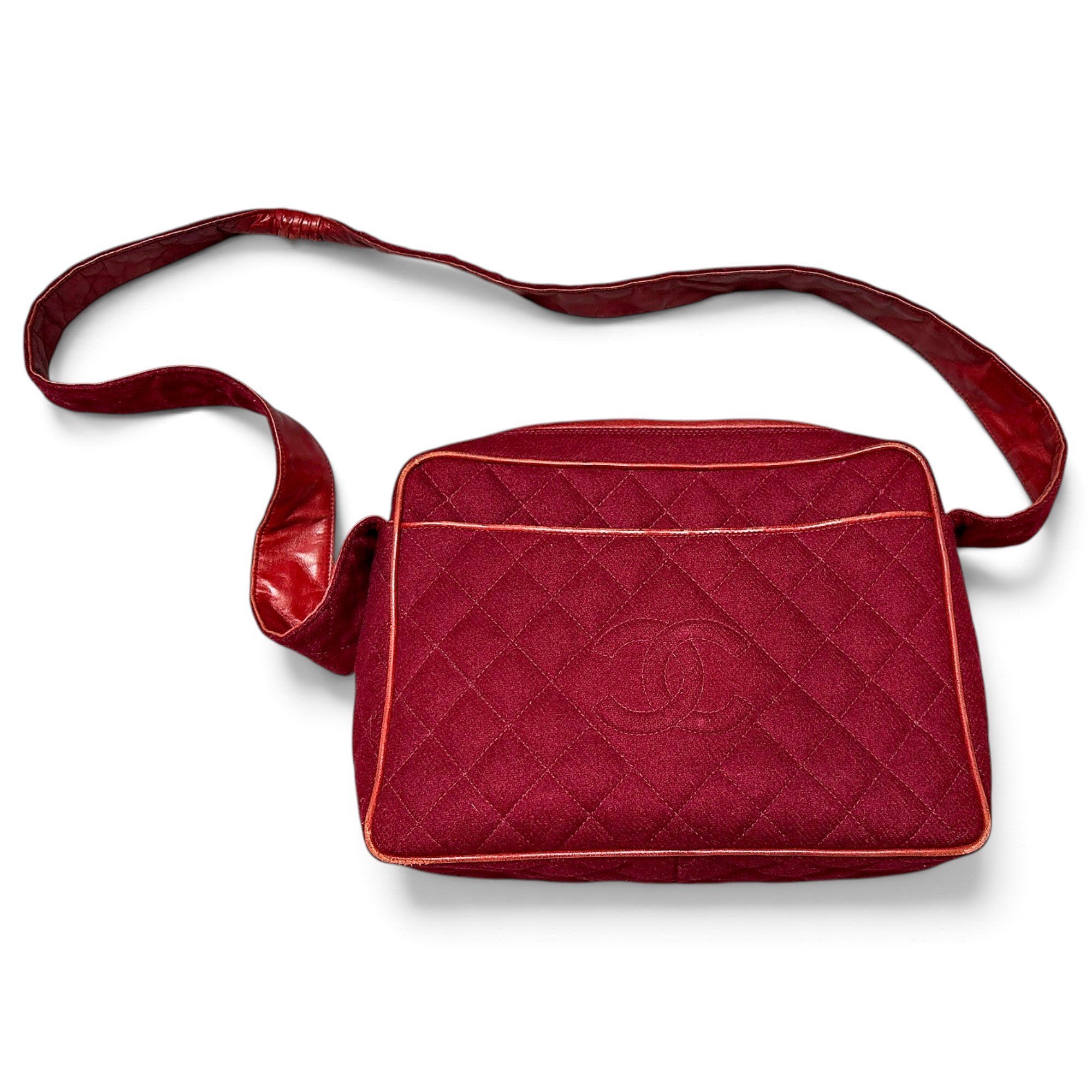 Velvet handbag