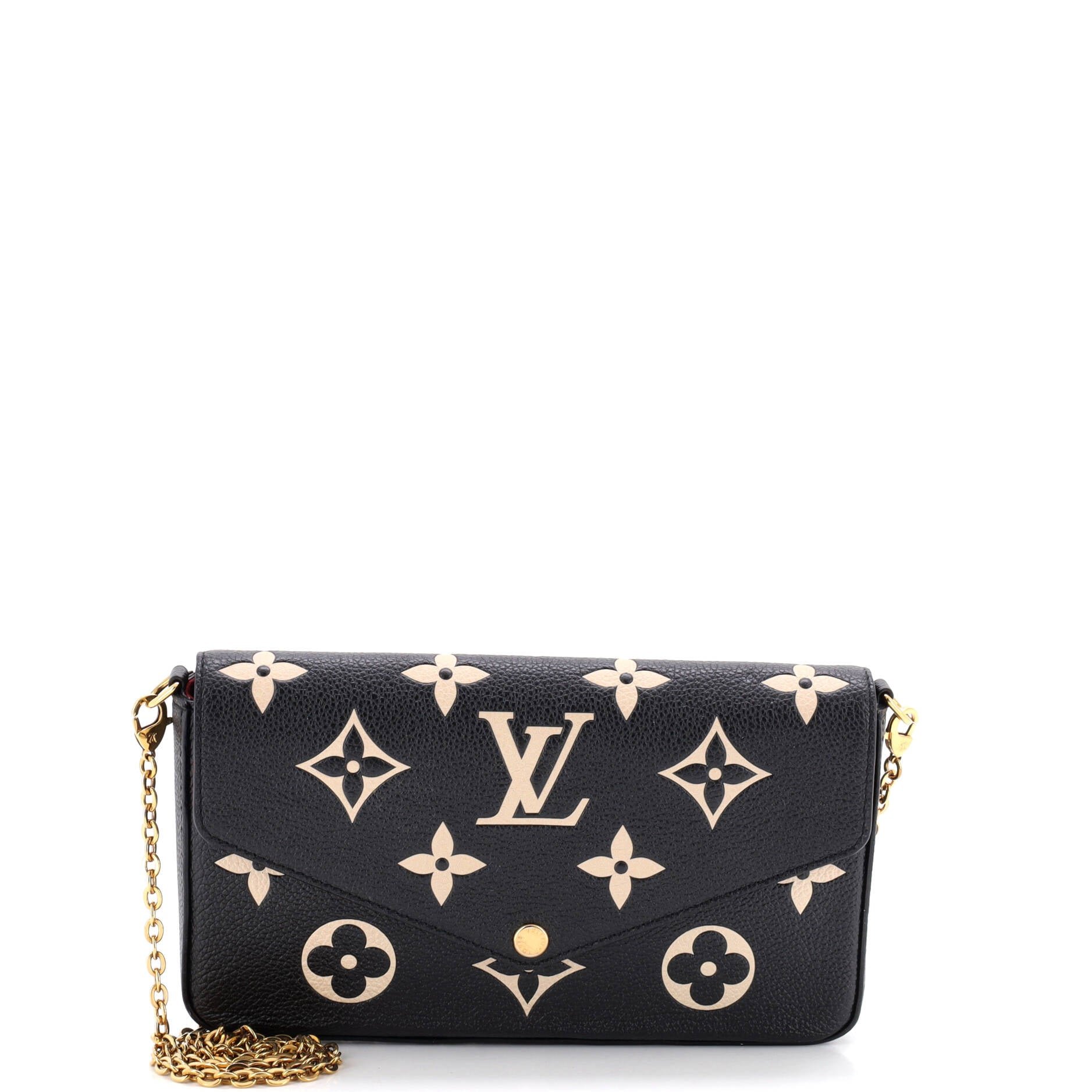 Felicie Pochette Bicolor Monogram Empreinte Giant