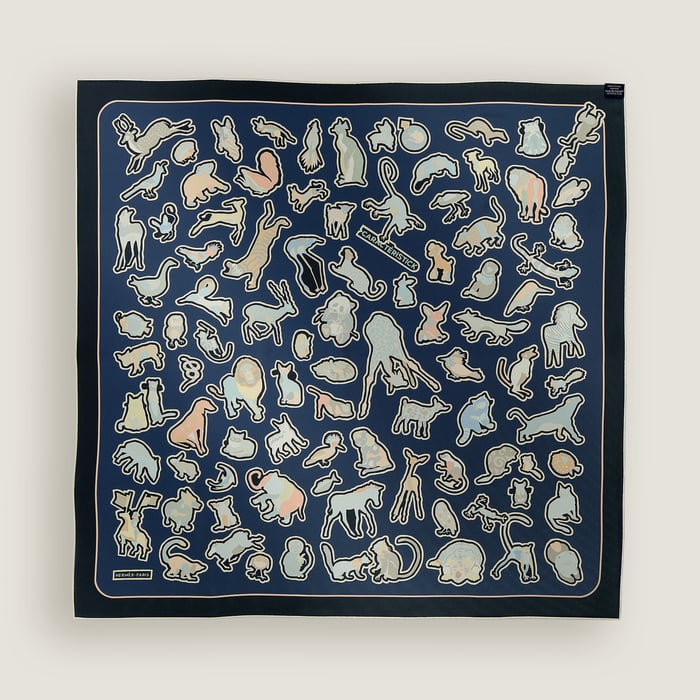 Caracteristick Double Face Scarf 90
