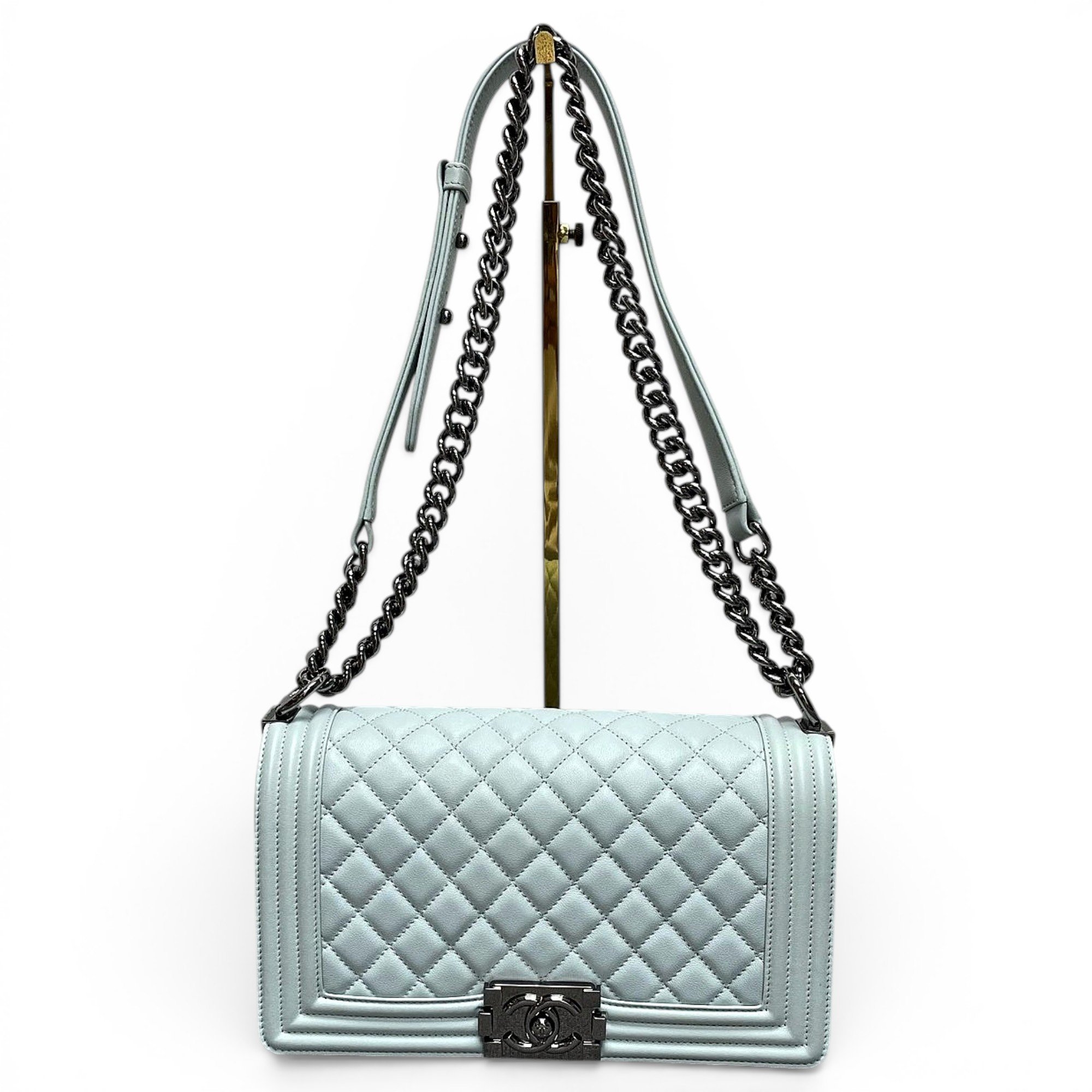 Boy leather handbag
